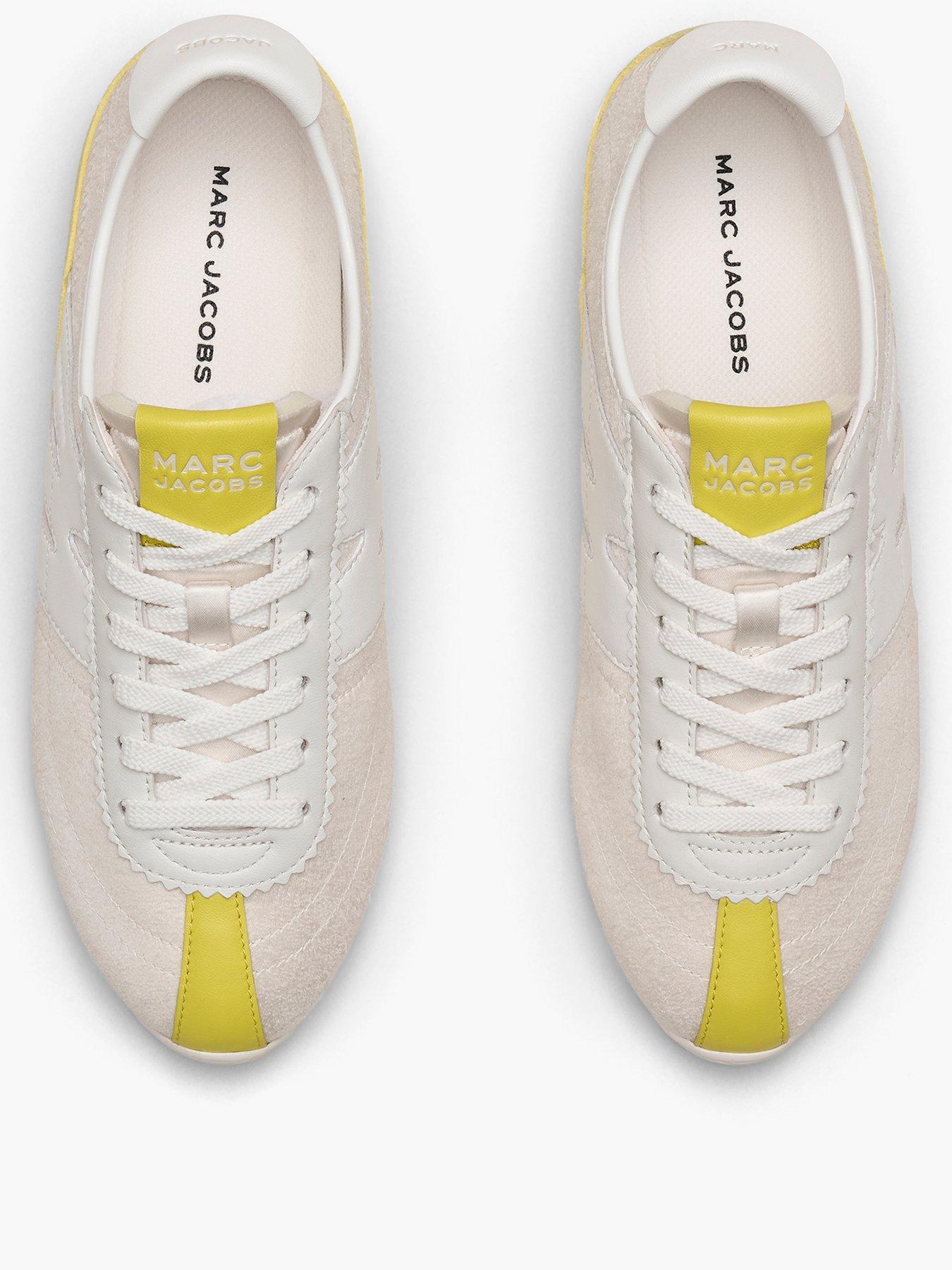 Image 3 of 5 of MARC JACOBS The 400 Bleecker Runner Low Top Sneakers - Yellow
