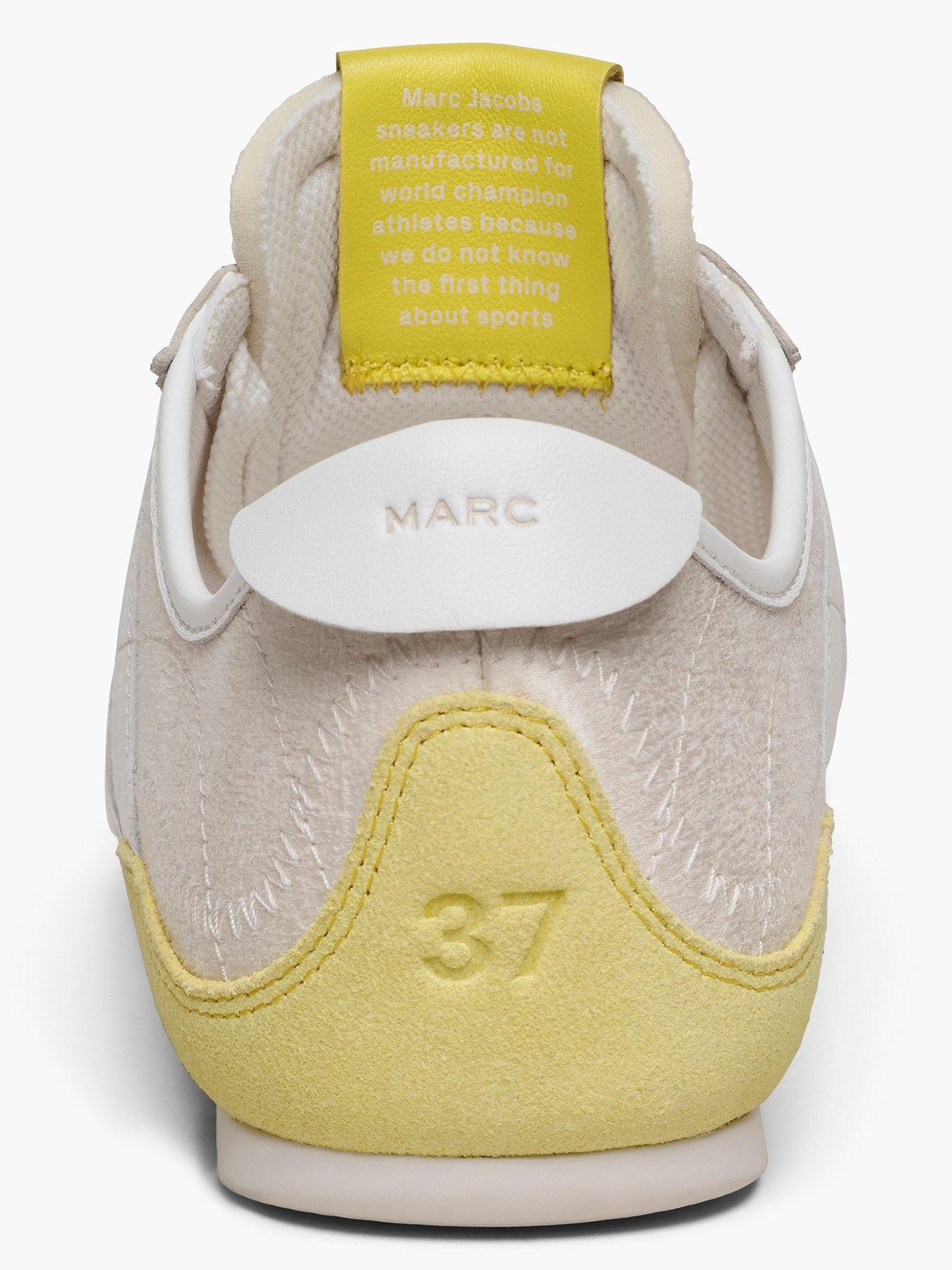 Image 5 of 5 of MARC JACOBS The 400 Bleecker Runner Low Top Sneakers - Yellow