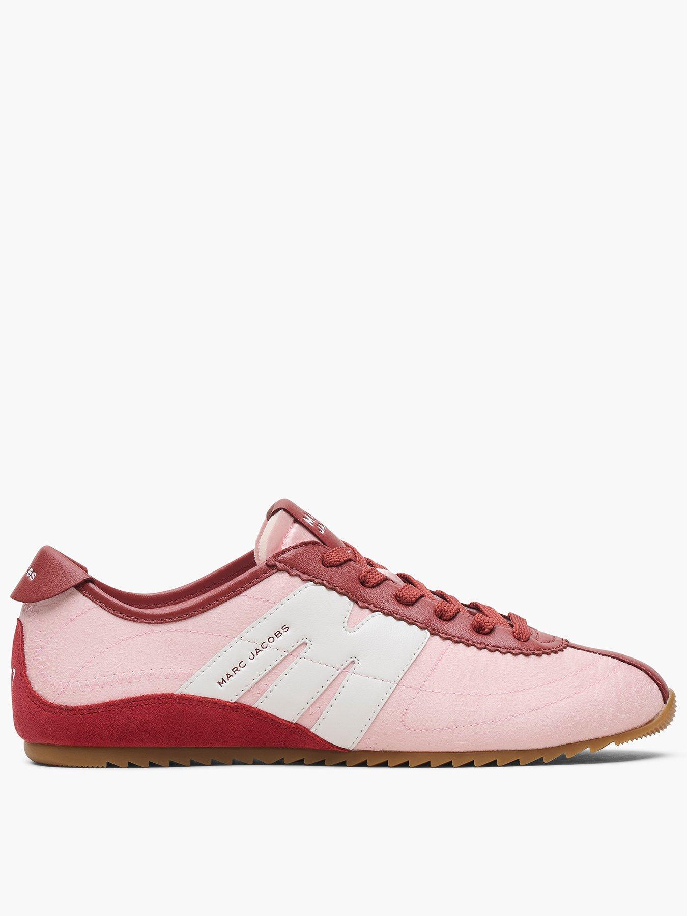MARC JACOBS The 400 Bleecker Runner Low Top Sneakers - Red