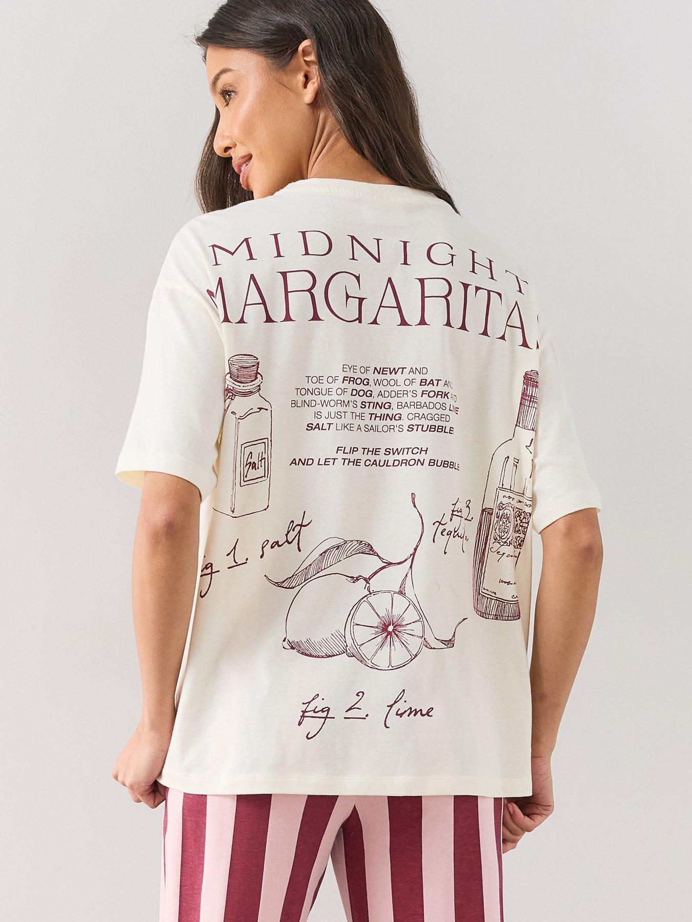 Image 1 of 7 of The Very Collection Practical Magic Pure Cotton Pyjama Set - Pink