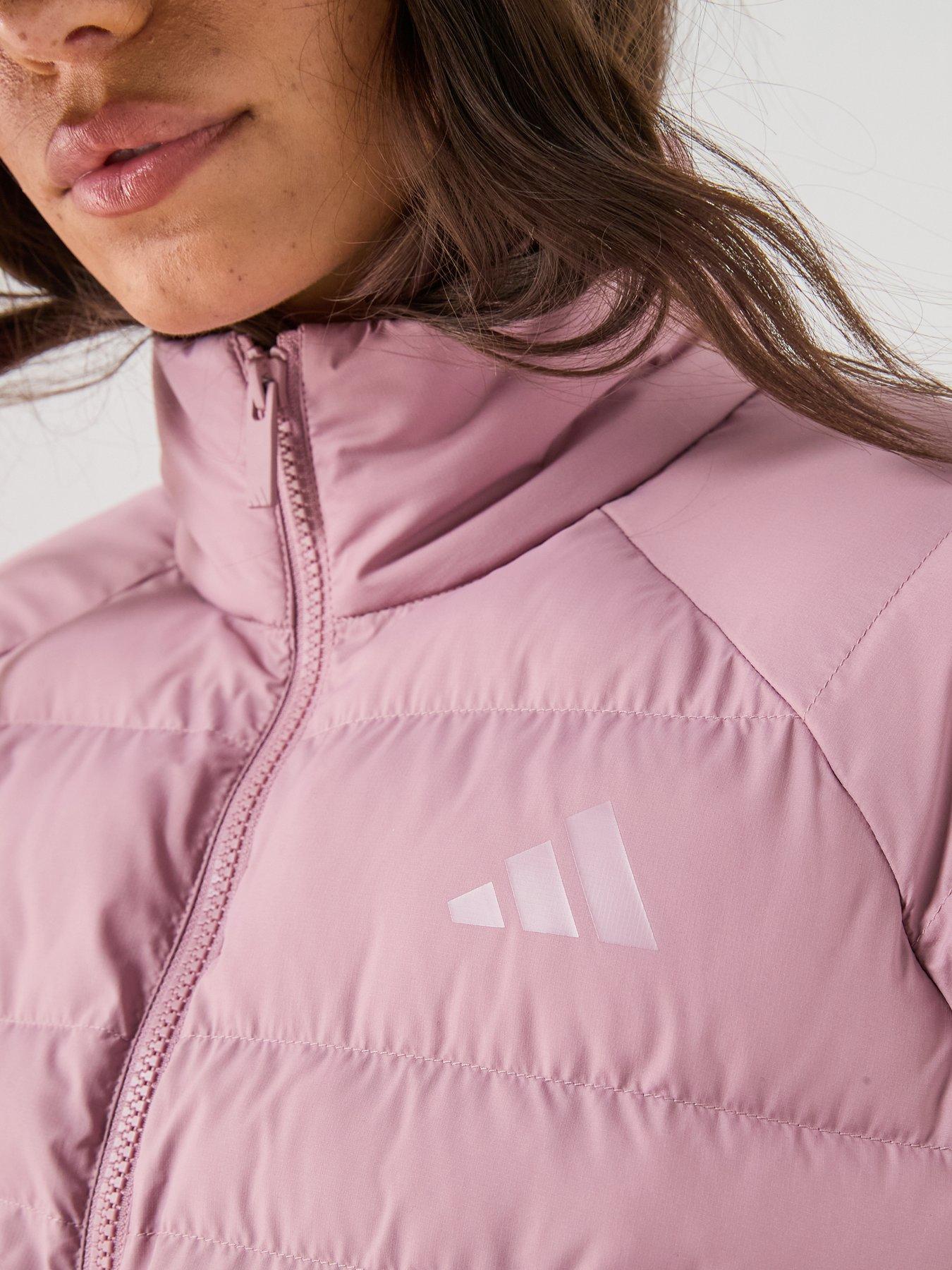 Image 4 of 5 of adidas Sportswear Womens Essentials Padded Jacket - Pink