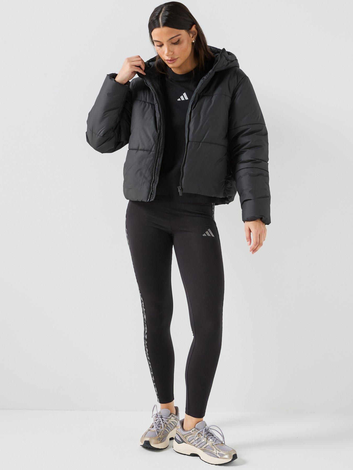 Image 3 of 6 of adidas Sportswear Womens Essentials Highloft Insulated Puffer - Black