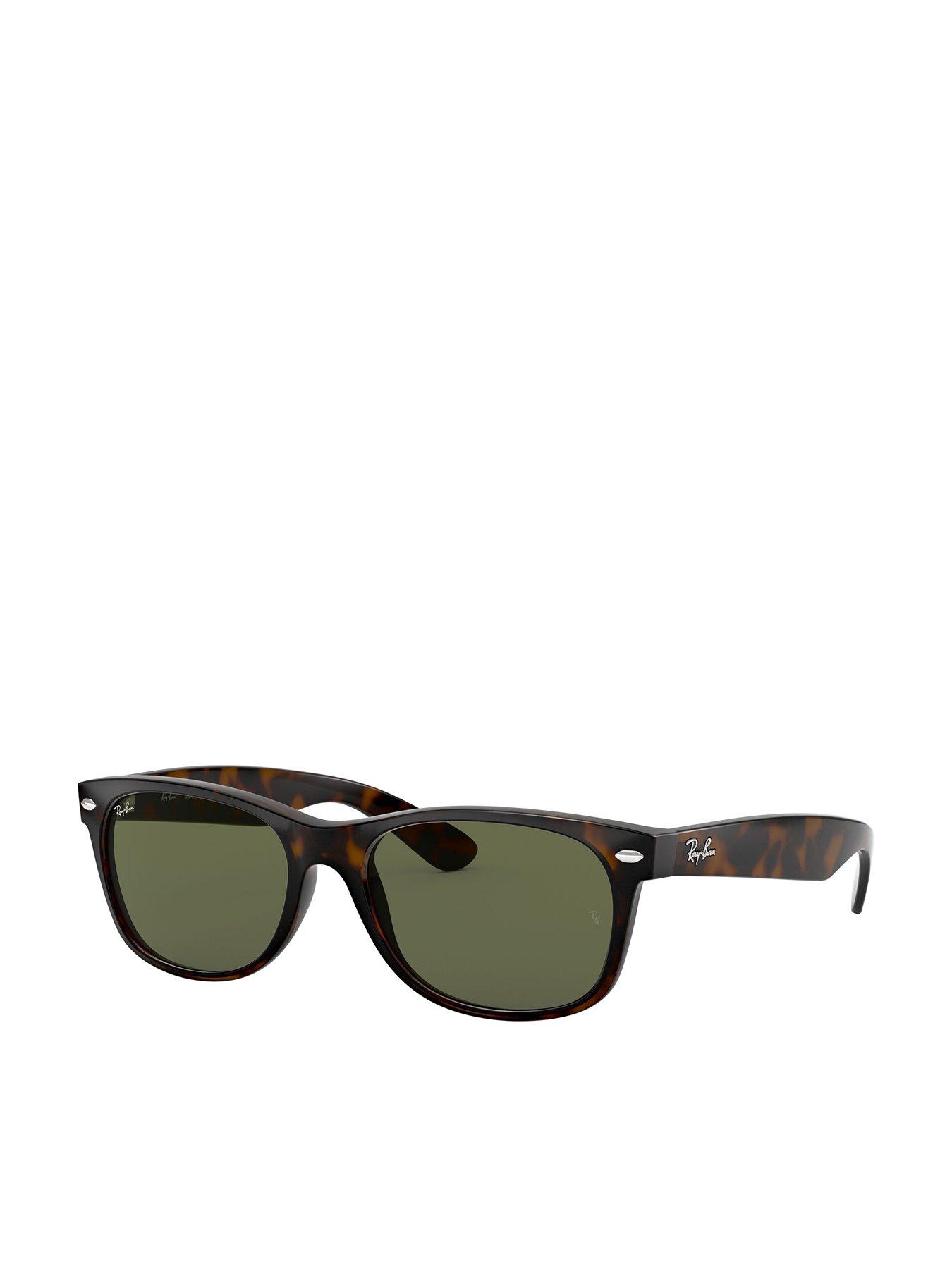 Image 1 of 5 of Ray-Ban Rectangle Wayfarer Sunglasses, Brown- 0rb2132