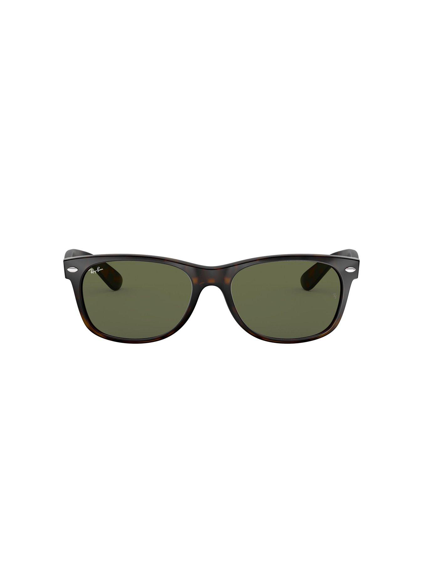 Image 3 of 5 of Ray-Ban Rectangle Wayfarer Sunglasses, Brown- 0rb2132
