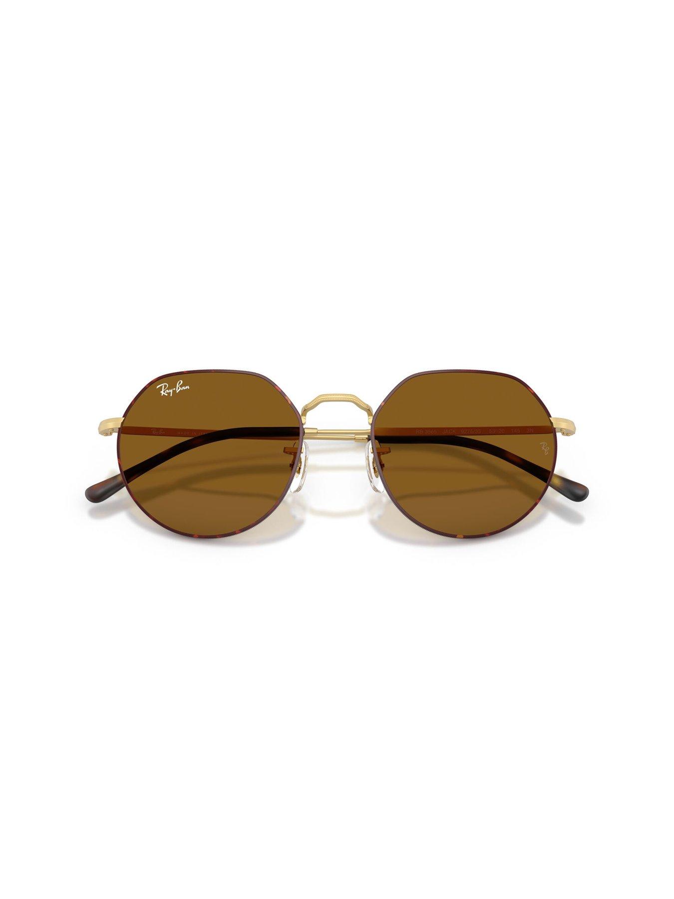 Image 4 of 5 of Ray-Ban Round Sunglasses - 0Rb3565 - Gold