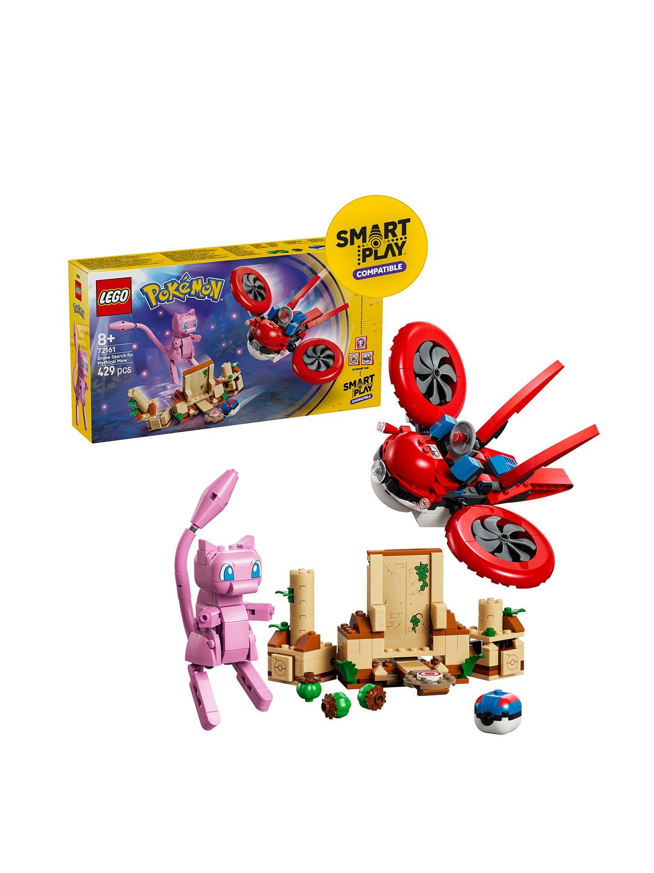 LEGO Pokemon SMART Play™: Drone Search for Mythical Mew 72161 | Very