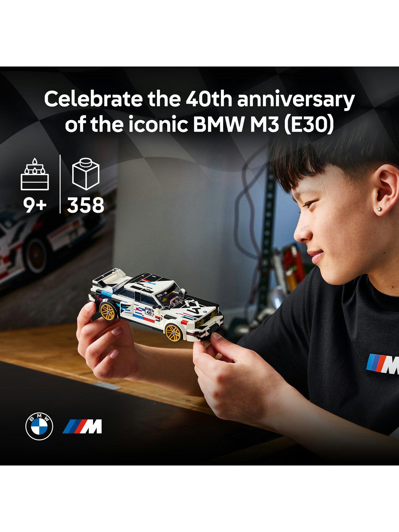 Image 2 of 8 of LEGO Speed Champions BMW M3 (E30) Toy Car Set 77263