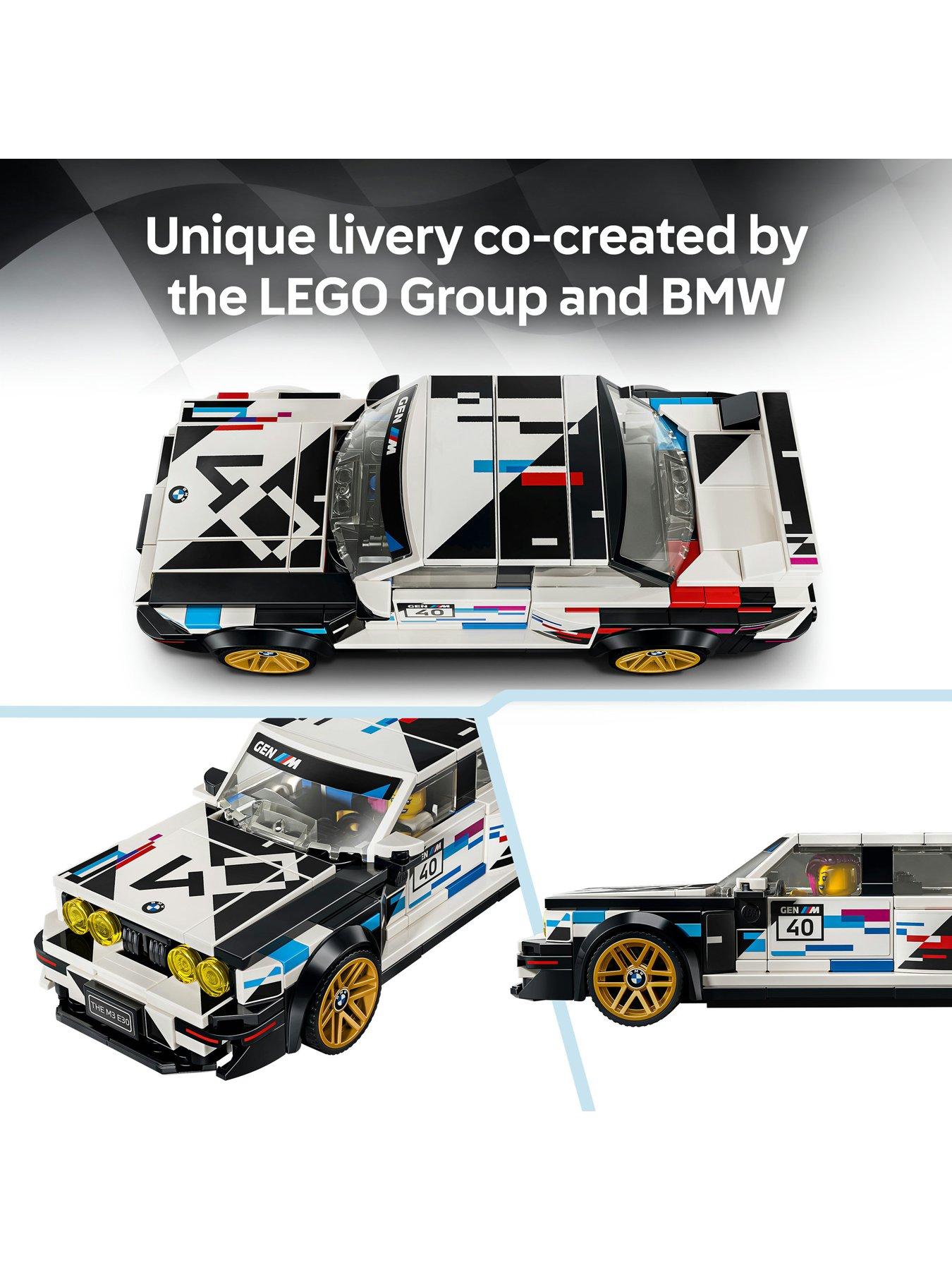 Image 3 of 8 of LEGO Speed Champions BMW M3 (E30) Toy Car Set 77263