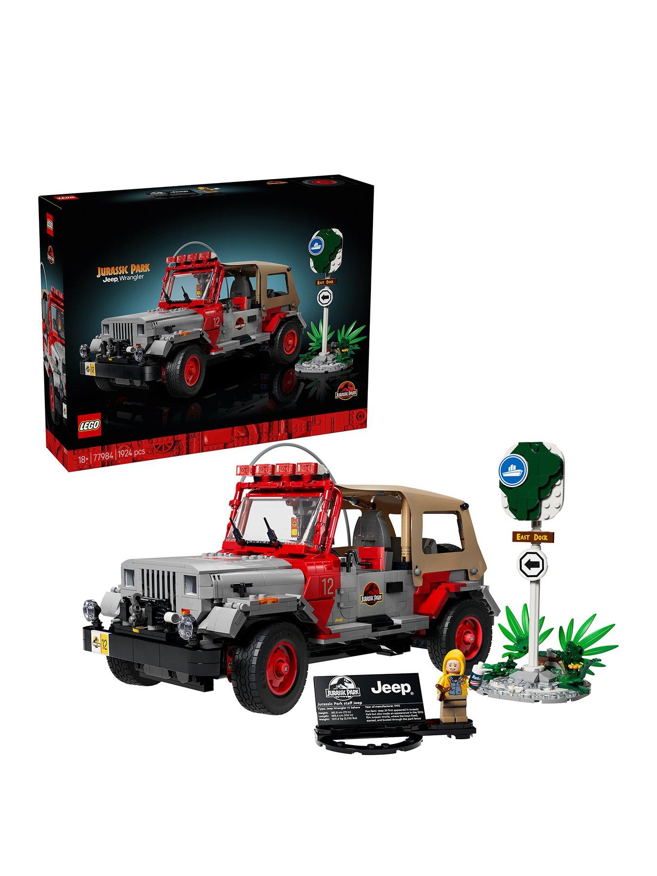 Lego Jurassic World Jurassic Park Jeep Wrangler Set 77984