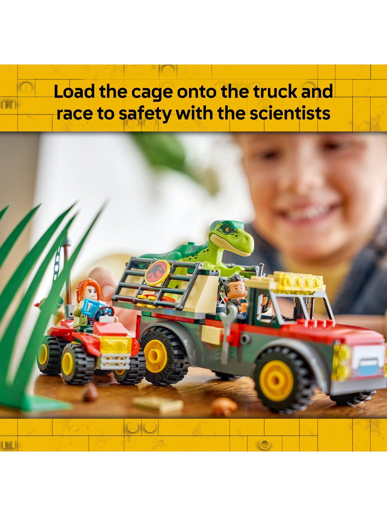 LEGO Jurassic World Young T. rex Transport Truck Toy 77978 | Very