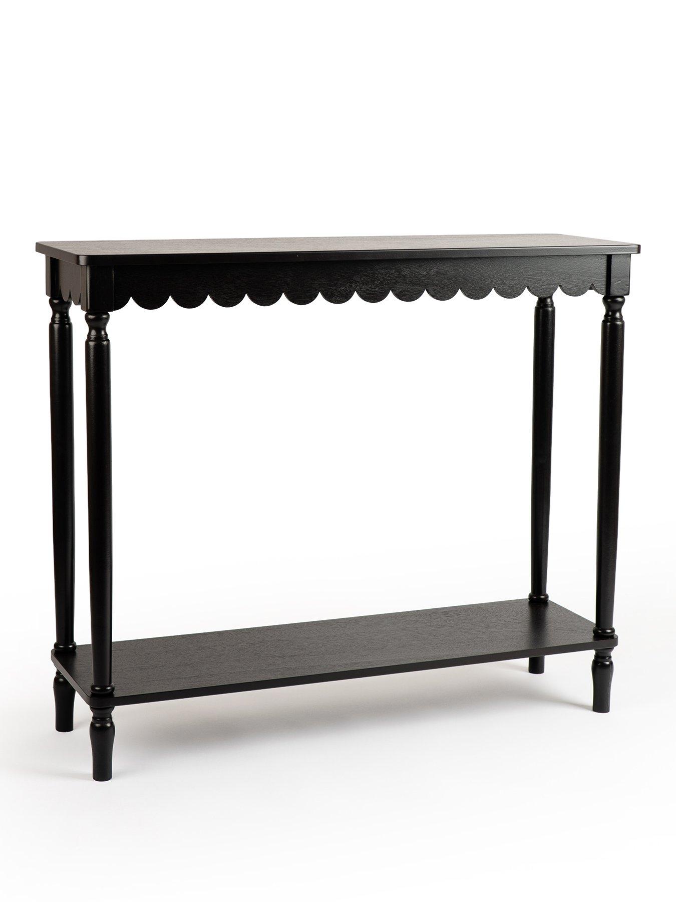 Image 2 of 3 of Scottish Everlastings Fauna Console Table - Black