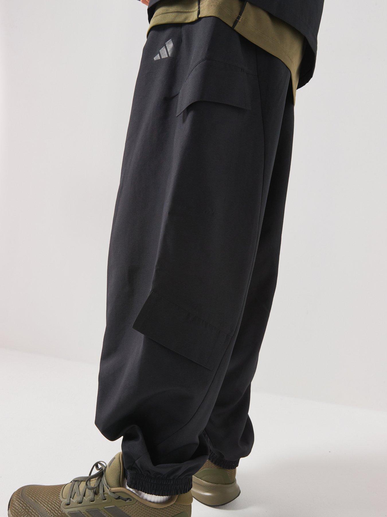Image 6 of 6 of adidas Sportswear Boys Woven Utility Jogger Tracksuit - Black