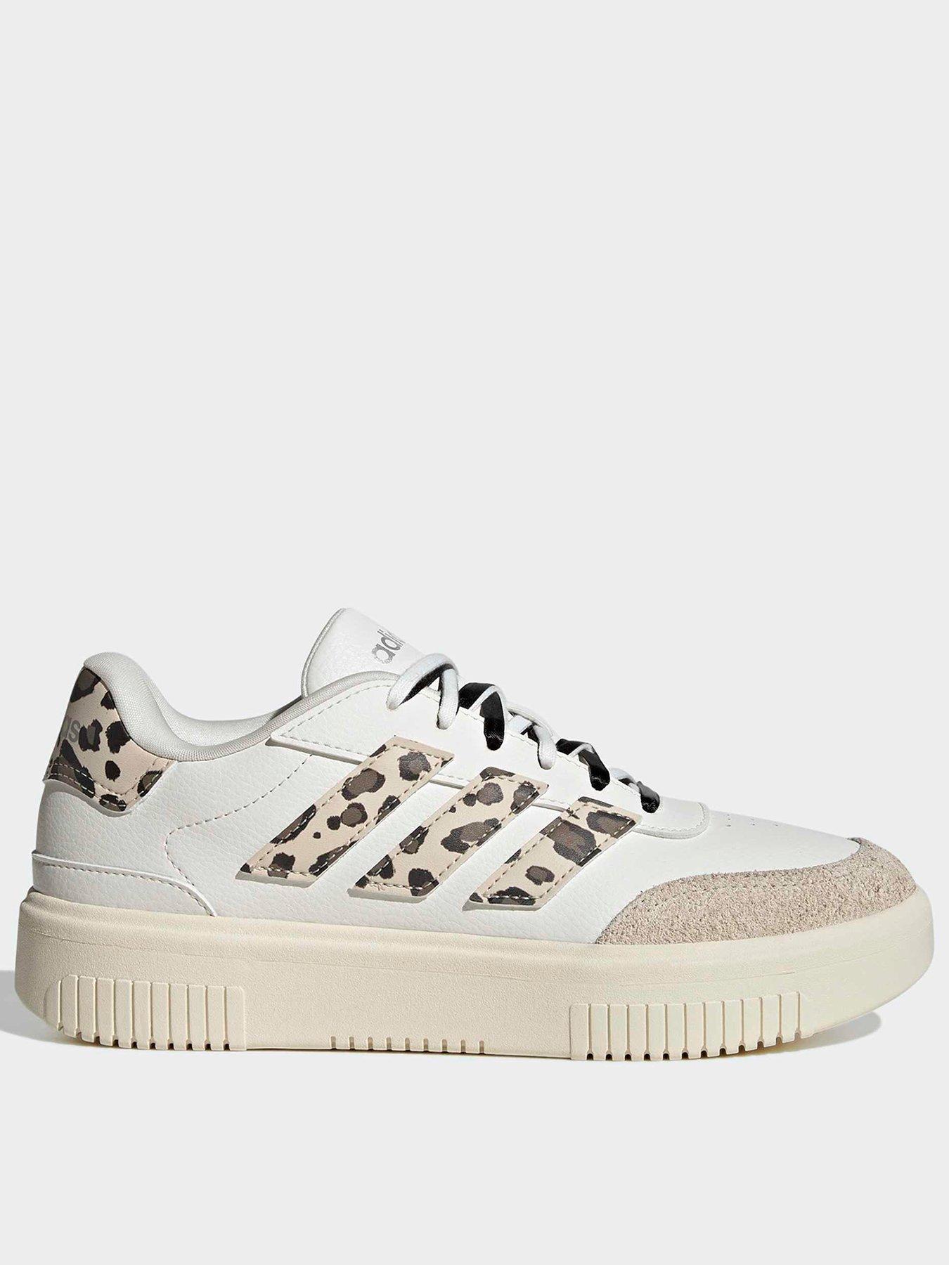 Image 1 of 7 of adidas Sportswear Womens Courtblock Bold - White