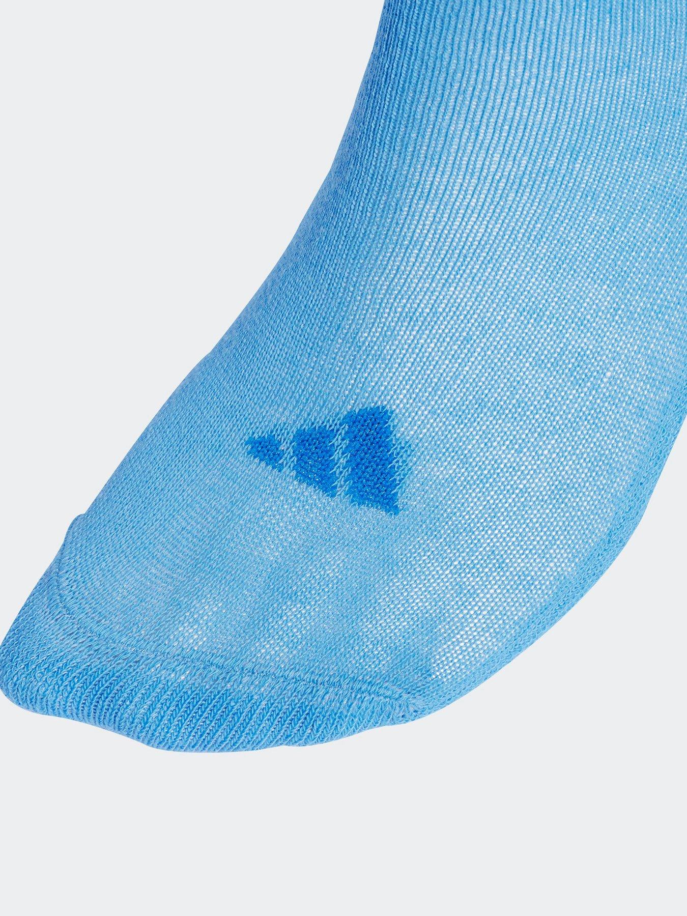 Image 3 of 4 of adidas Sportswear Kids No Slip Socks - Grey/Blue