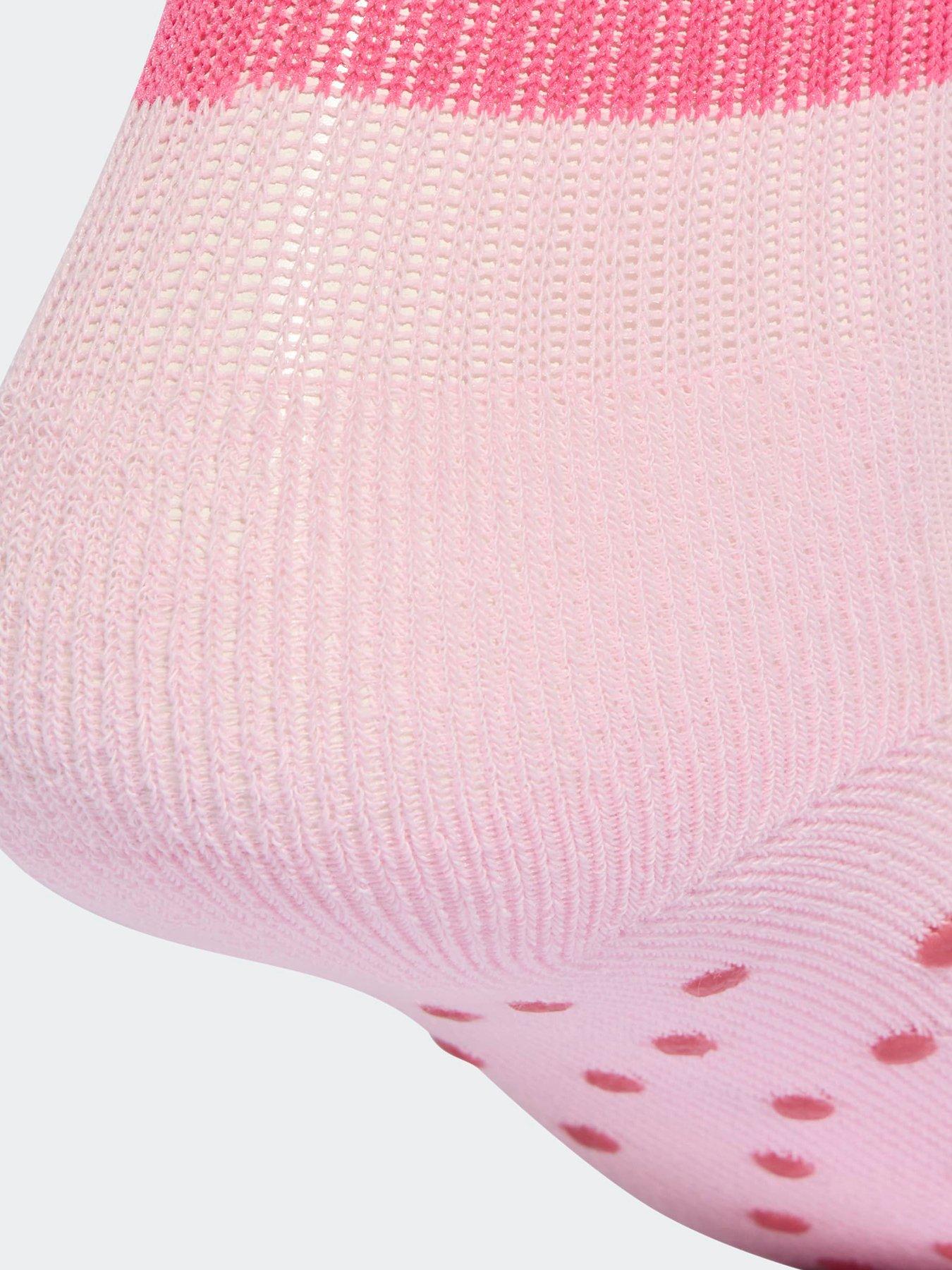 Image 4 of 4 of adidas Sportswear Kids No Slip Socks - Grey/Pink