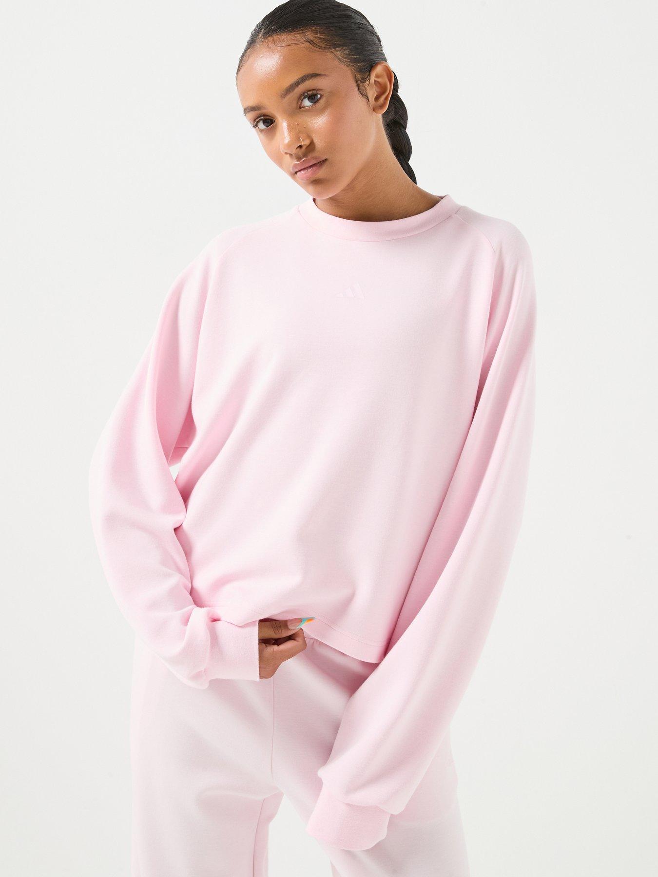 Image 1 of 6 of adidas Sportswear Junior Pastel Sweatshirt - Pink
