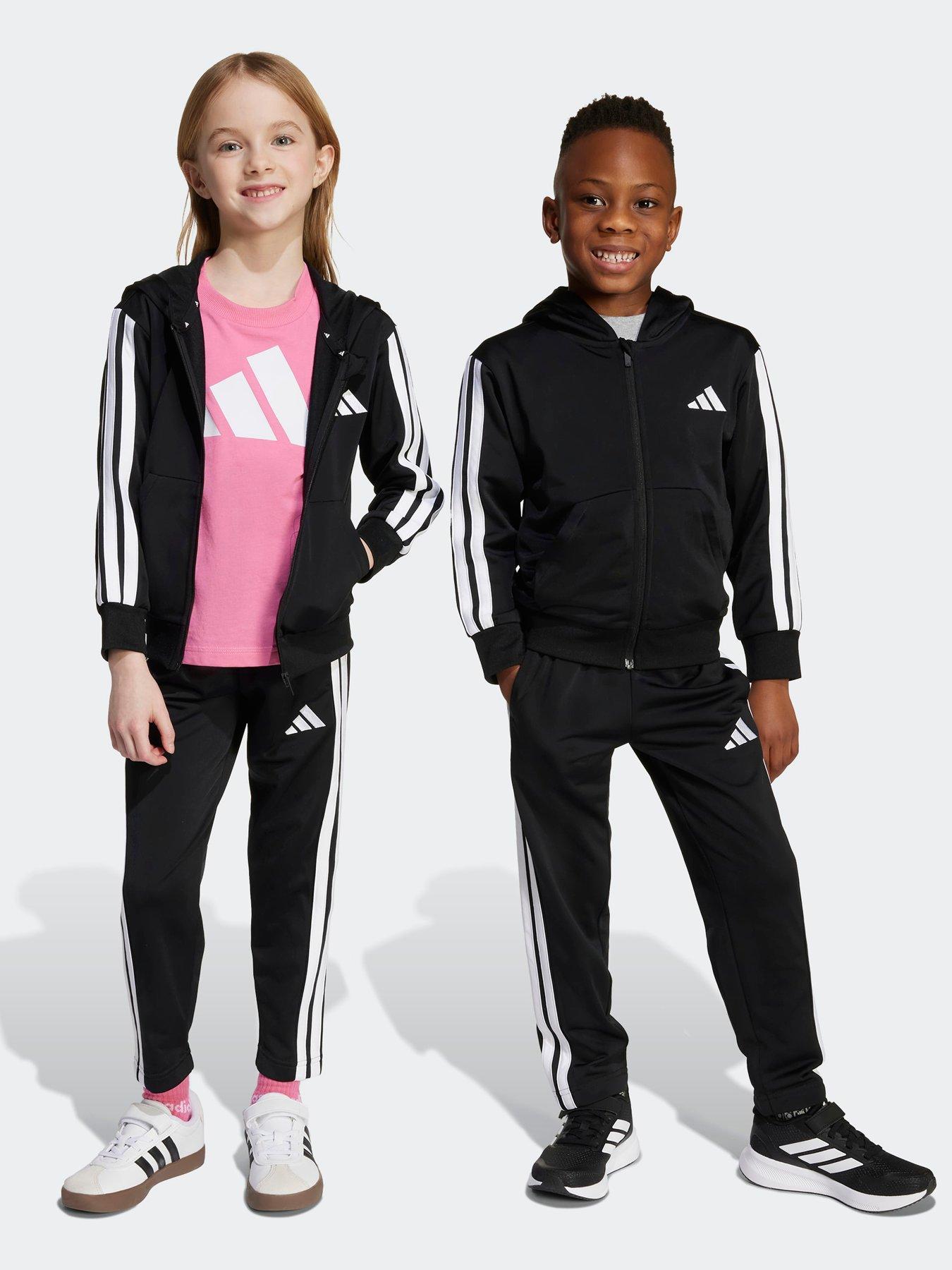 Adidas Kids Black Essentials Tracksuit in Size 5-6Y, JD Sports - Image 6