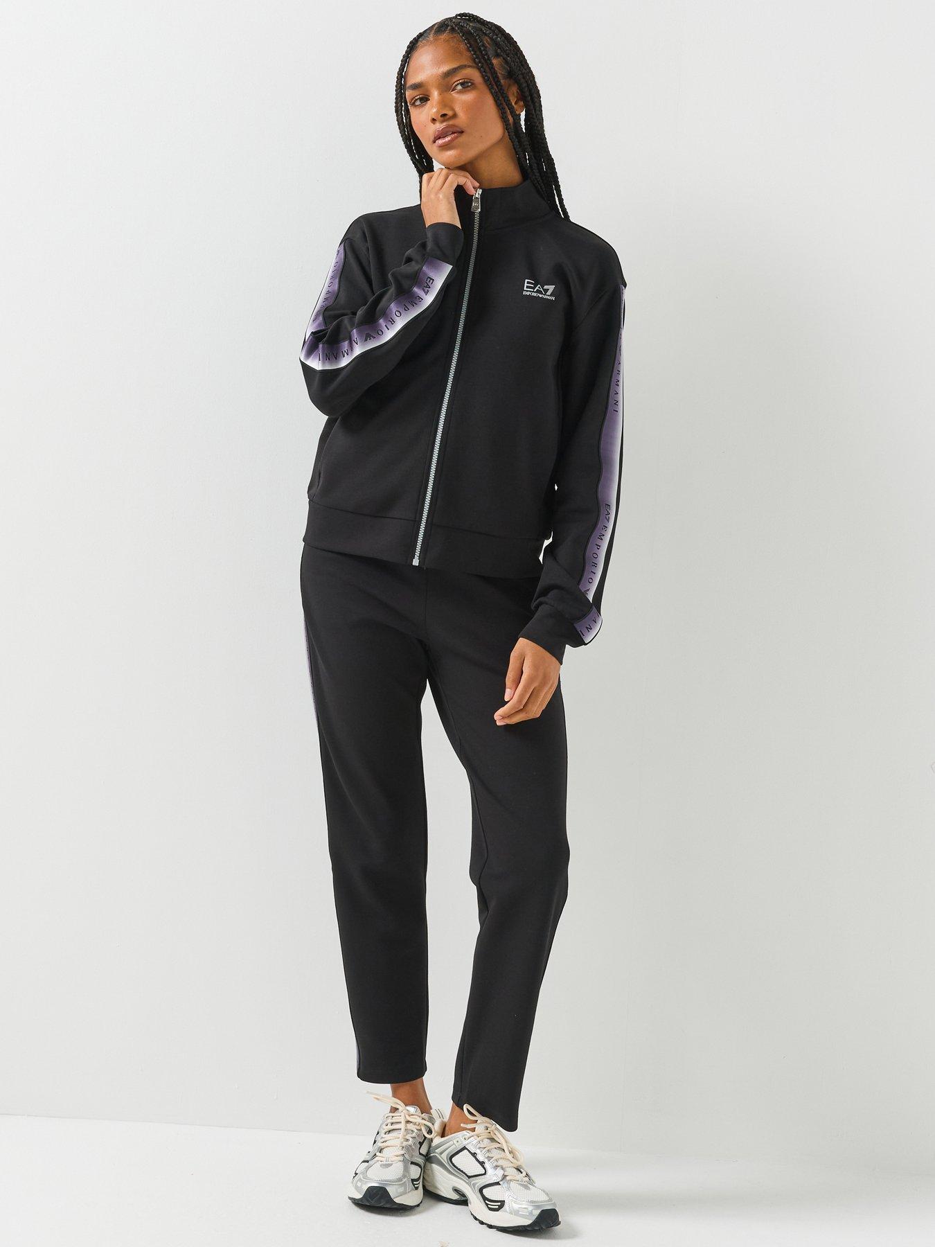 EA7 Emporio Armani Emporio Armani Natural Tracksuit, Black, Size Xs, Women