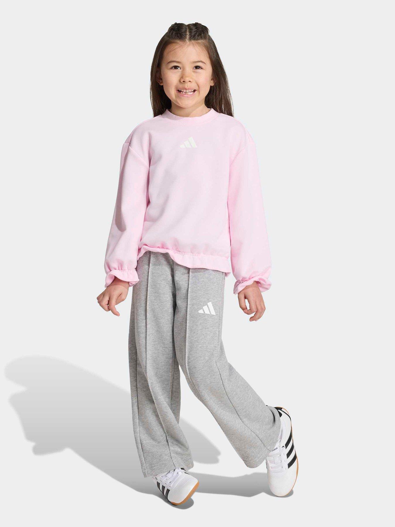 Image 1 of 7 of adidas Sportswear Girls&nbsp;Tracksuit - Pink