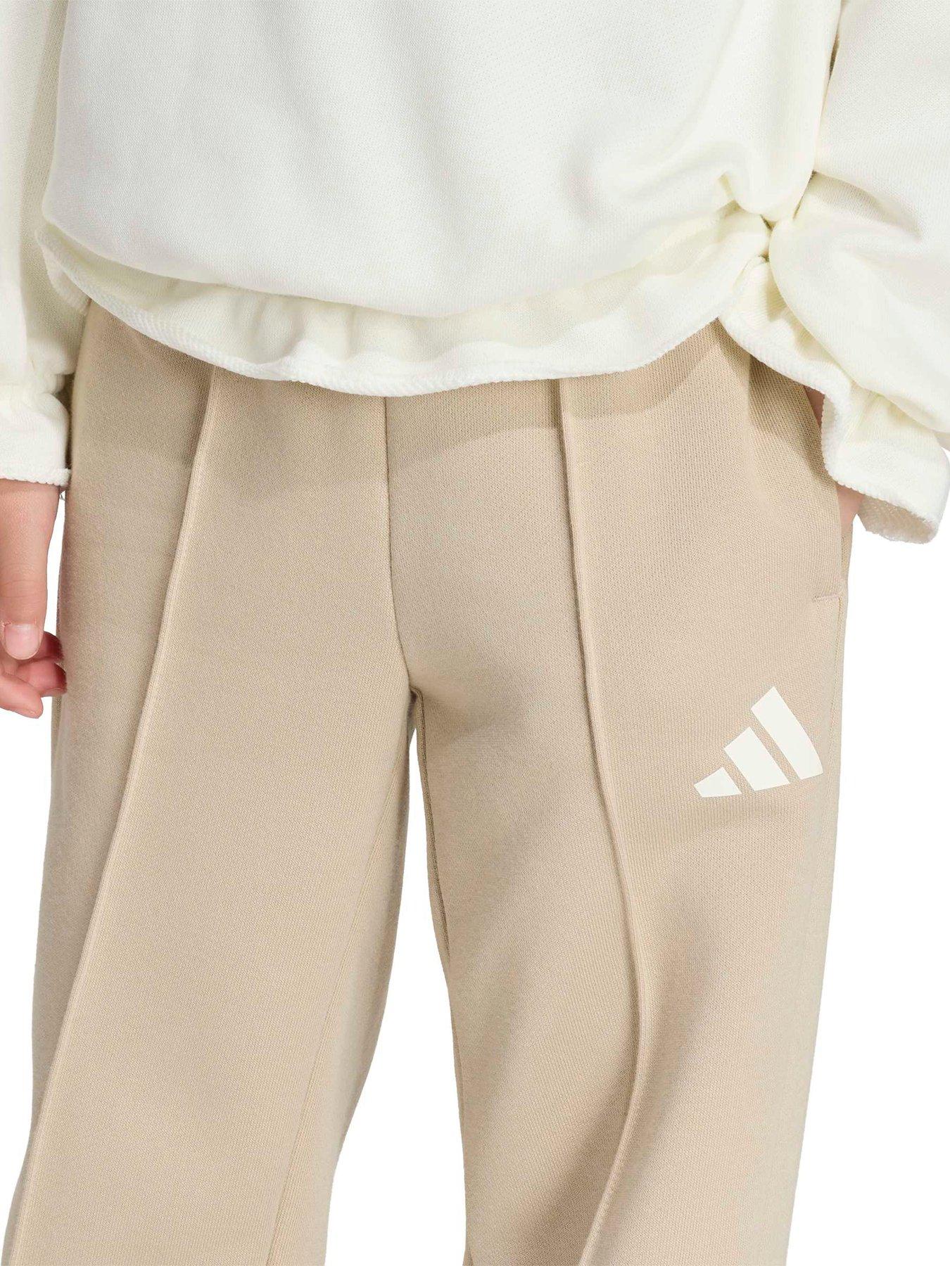 Image 5 of 5 of adidas Sportswear Girls Tracksuit - Cream/beige