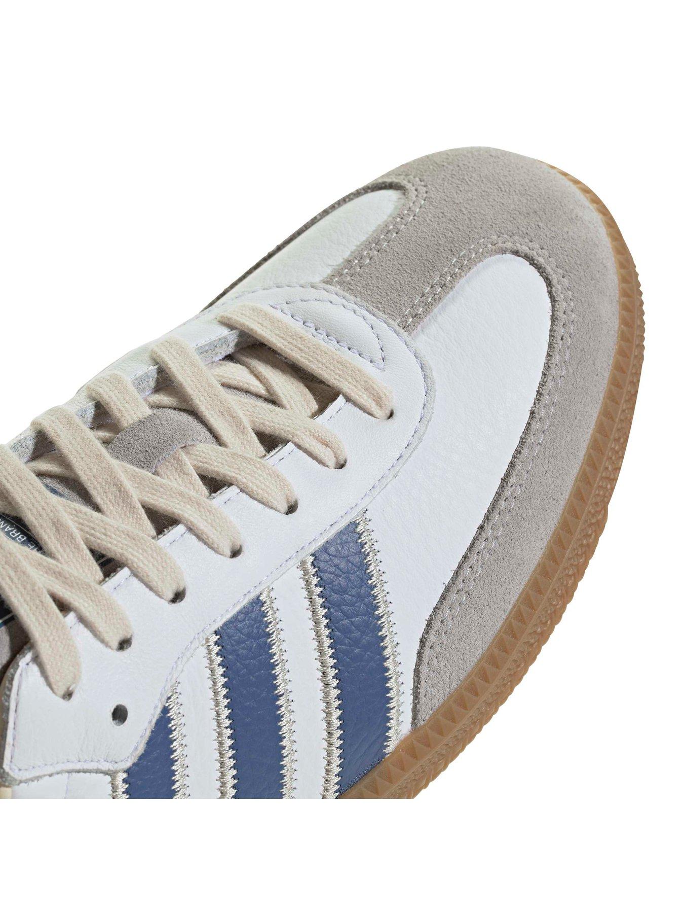 Image 7 of 7 of adidas Originals Unisex Samba OG Trainers &nbsp;- White/Blue