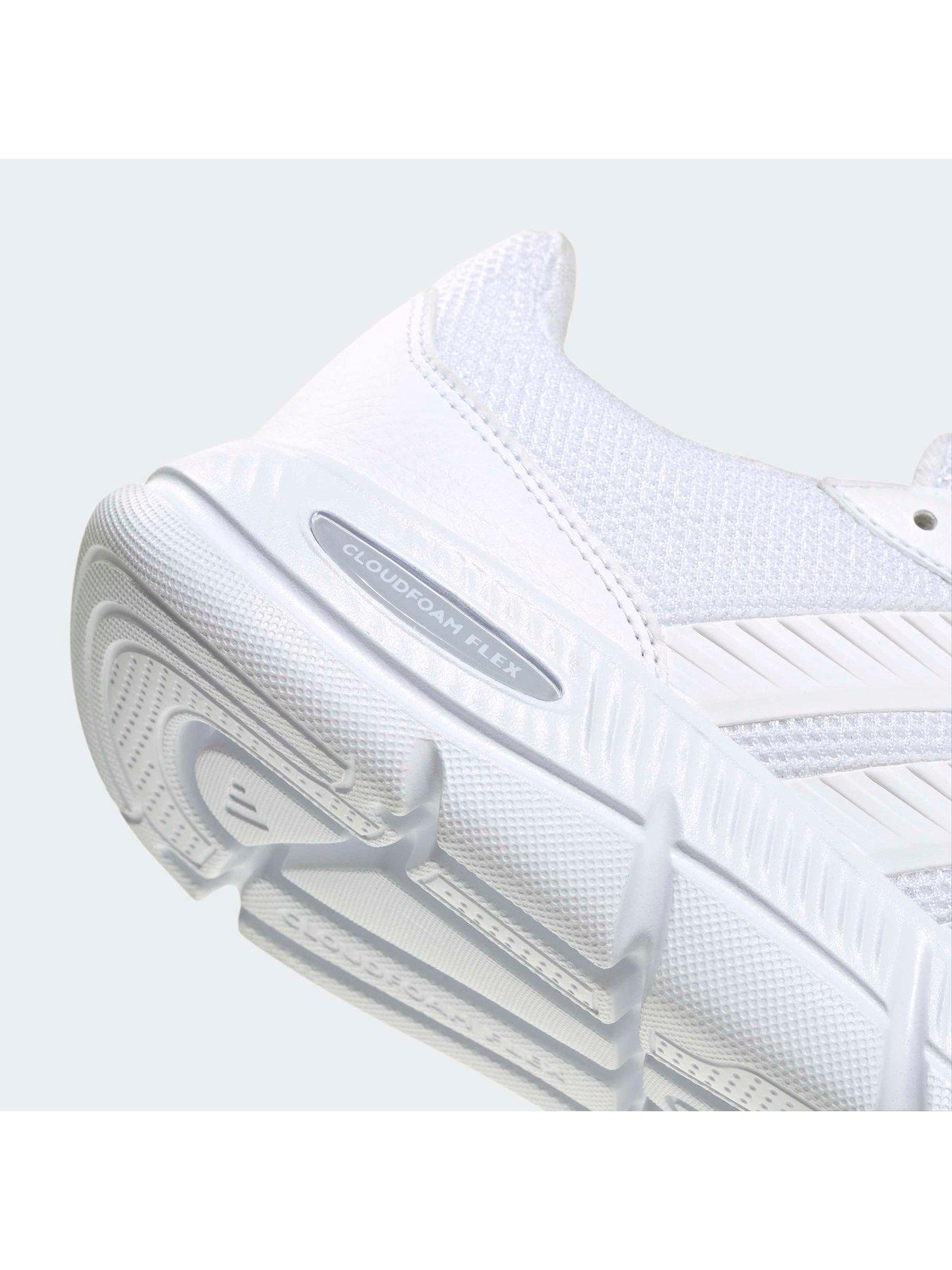 Image 6 of 7 of adidas Sportswear Womens Cloudfoam Flex Laces Trainers - White