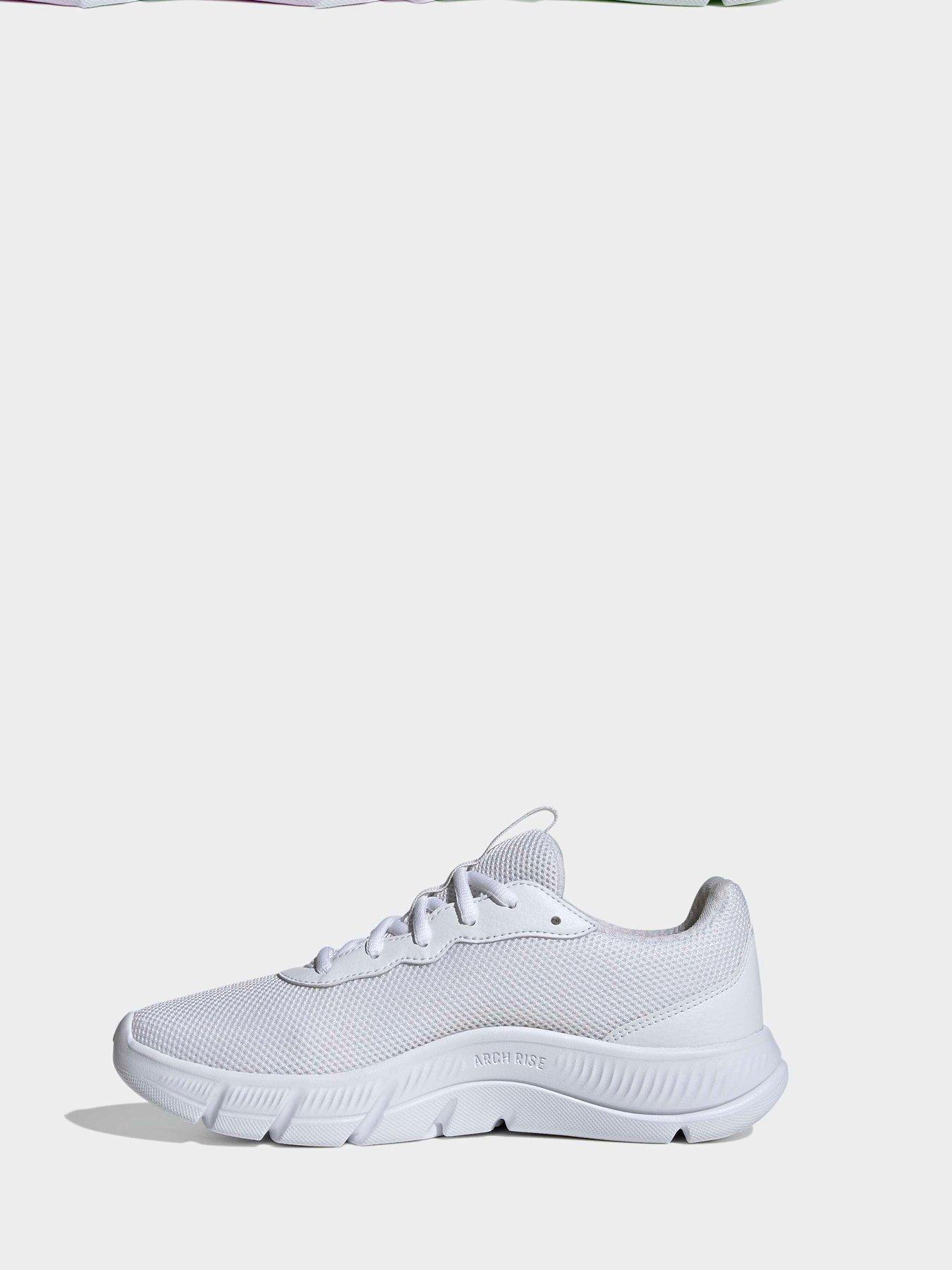 Image 7 of 7 of adidas Sportswear Womens Cloudfoam Flex Laces Trainers - White