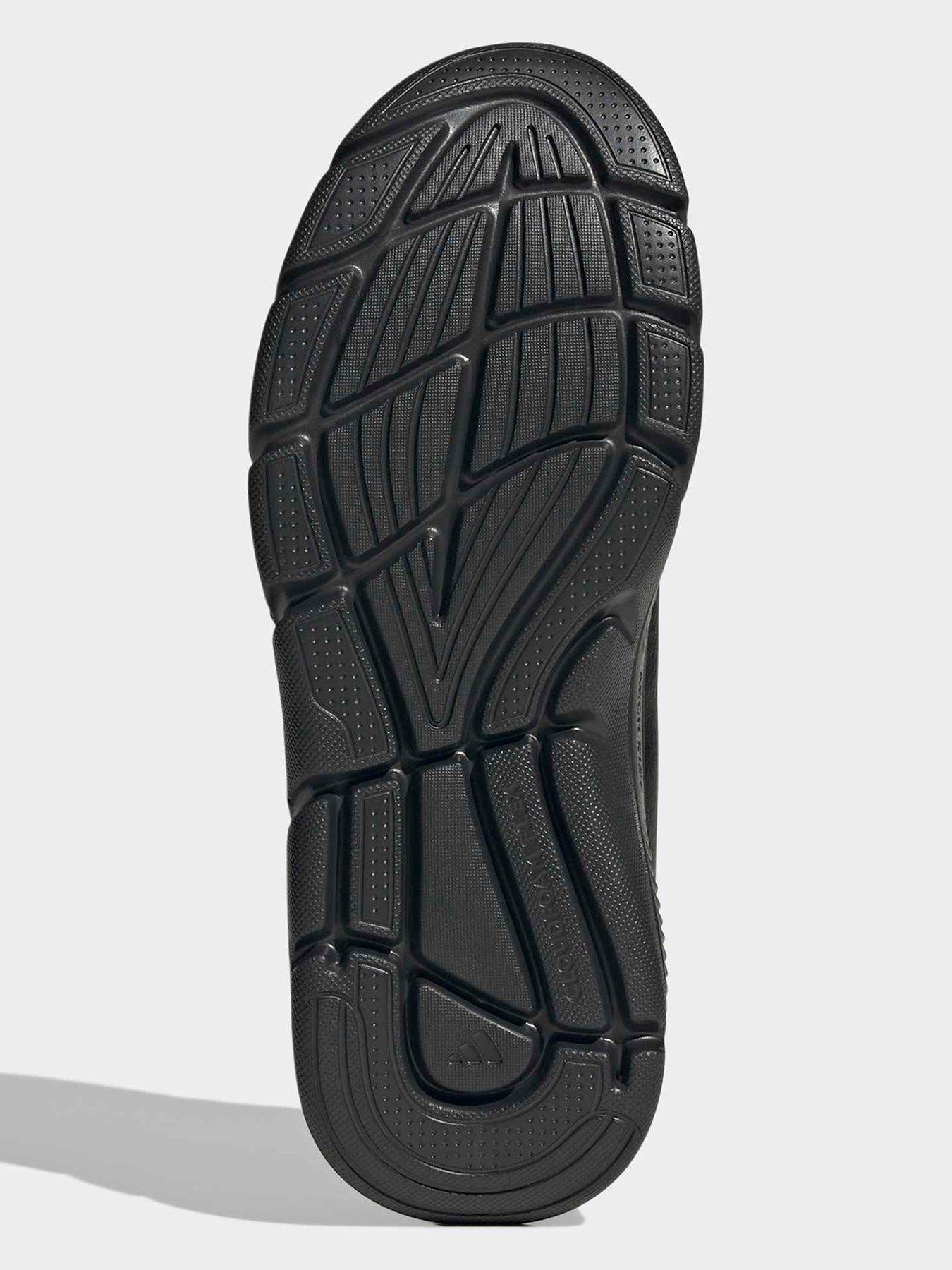Image 5 of 7 of adidas Sportswear Women's Leather Cloudfoam Flex Lace-Up Trainers - Black