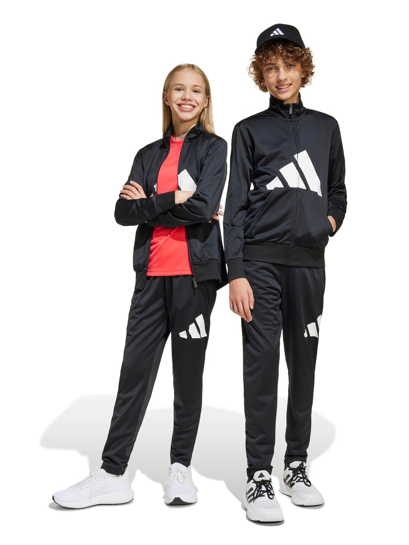 Image 1 of 5 of adidas Sportswear Junior Essentials Climacool Tracksuit - Black