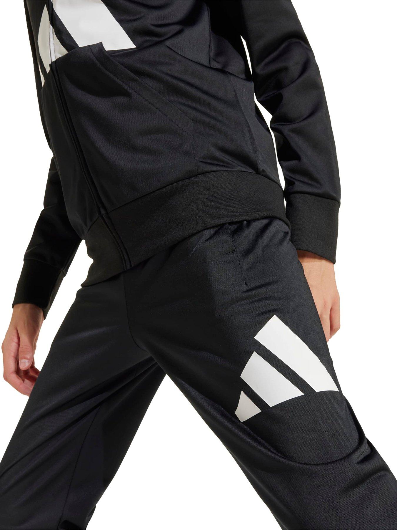 Image 4 of 5 of adidas Sportswear Junior Essentials Climacool Tracksuit - Black