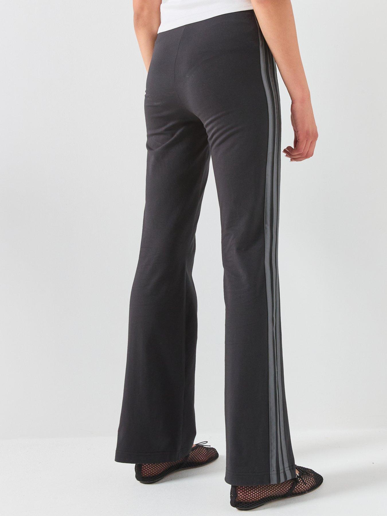 Image 2 of 6 of adidas Sportswear Junior Girls Flared Leggings - Black