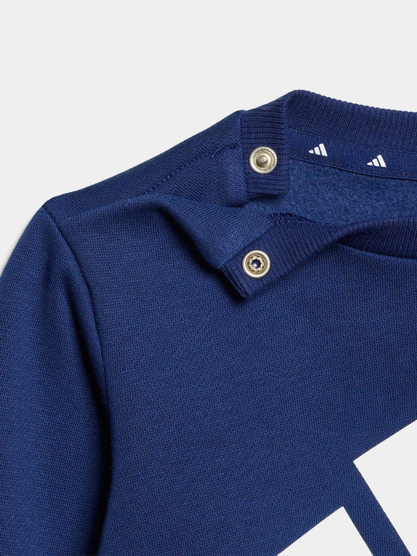 Image 4 of 6 of adidas Sportswear Infant Fleece Jogger Set - Blue