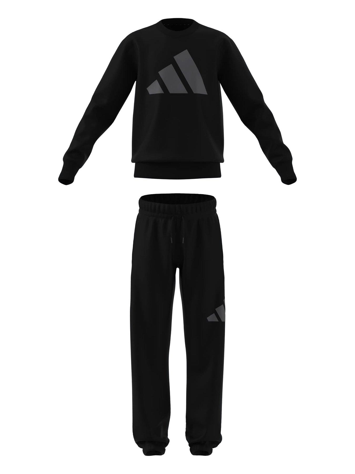 Image 1 of 2 of adidas Sportswear Junior Boys Jogger Set - Black