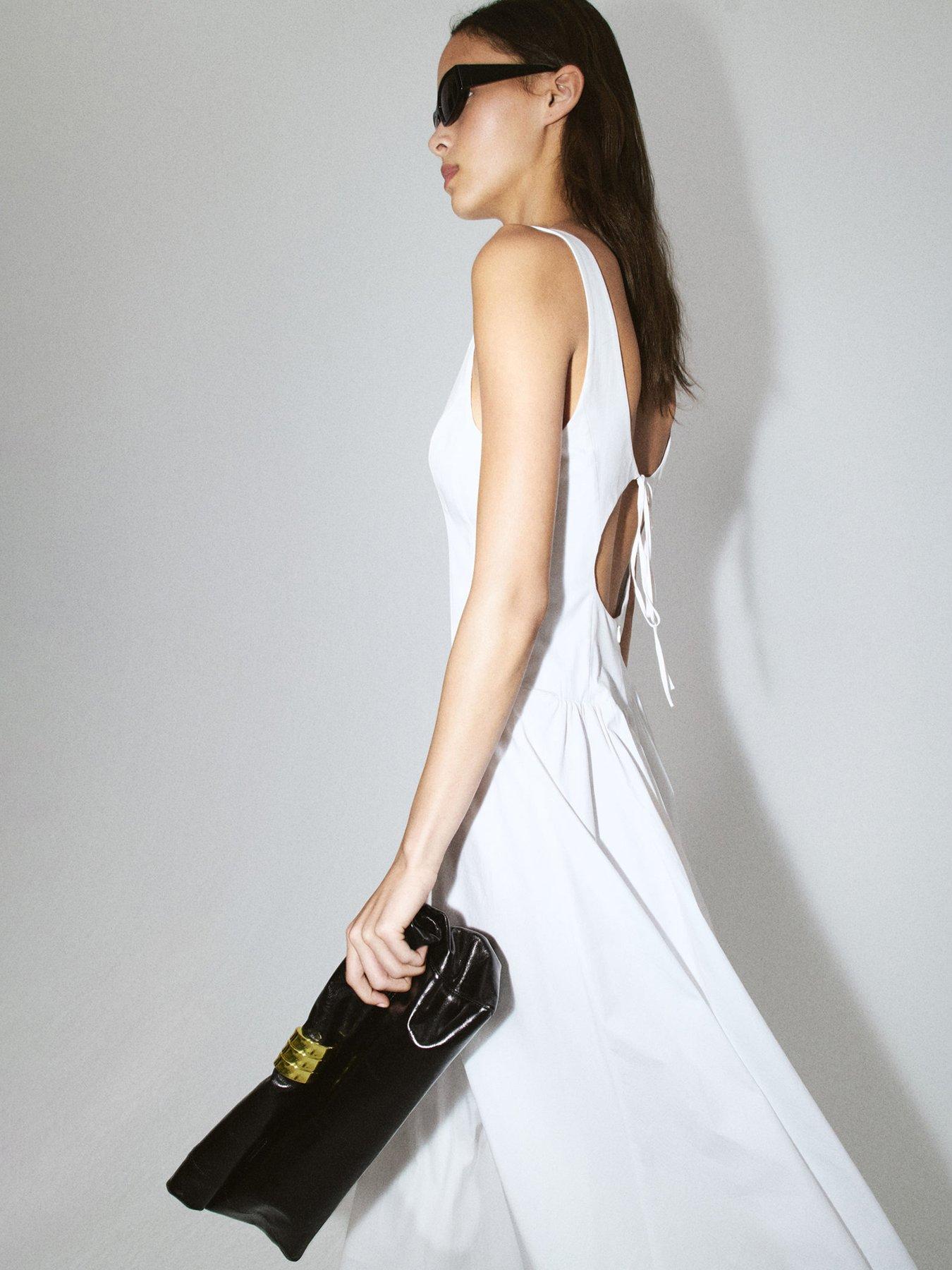 mango flared corset dress MANGO Flared Corset Dress