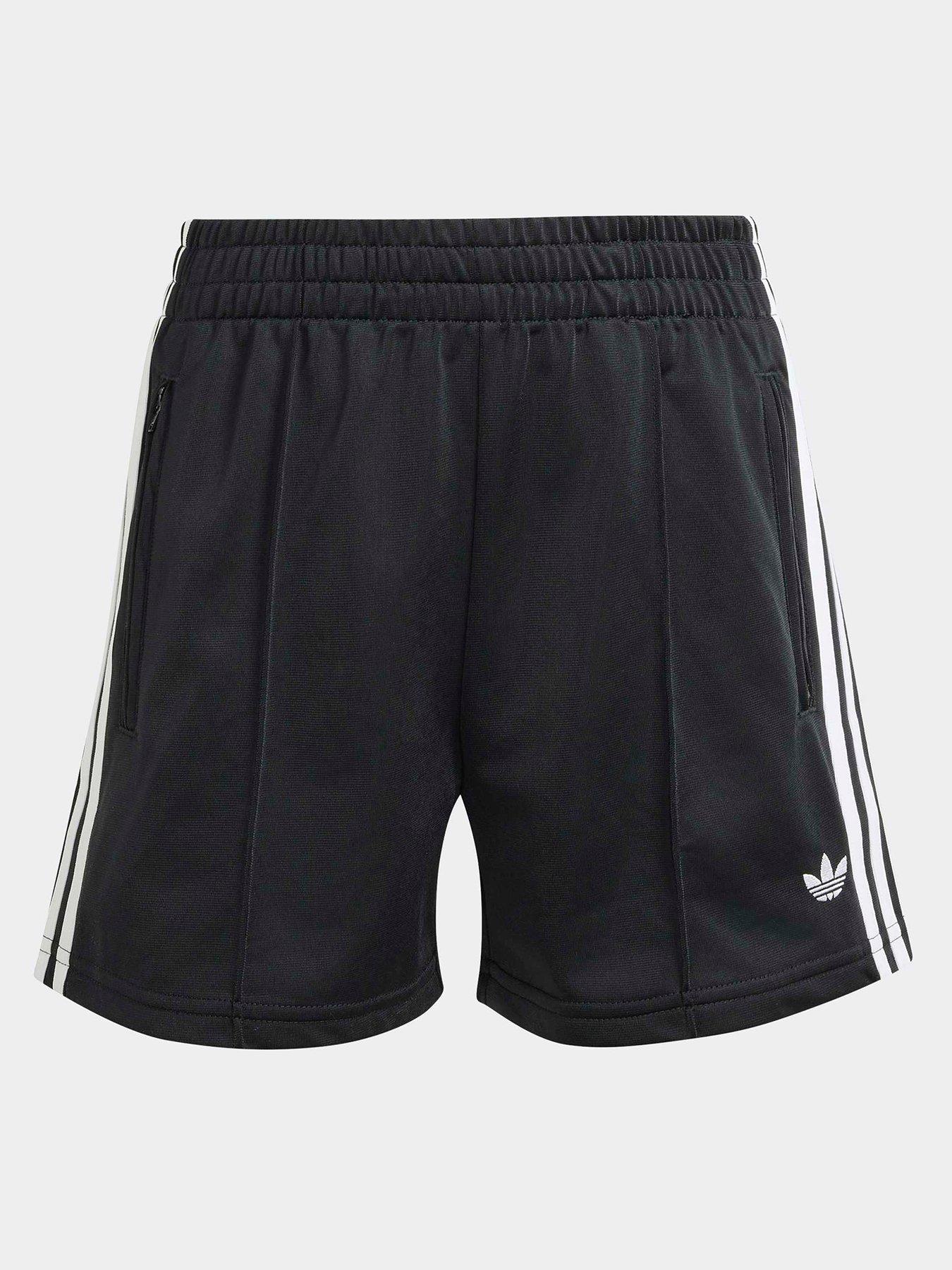 adidas Originals Junior Firebird Short, Black, Size 13-14 Years