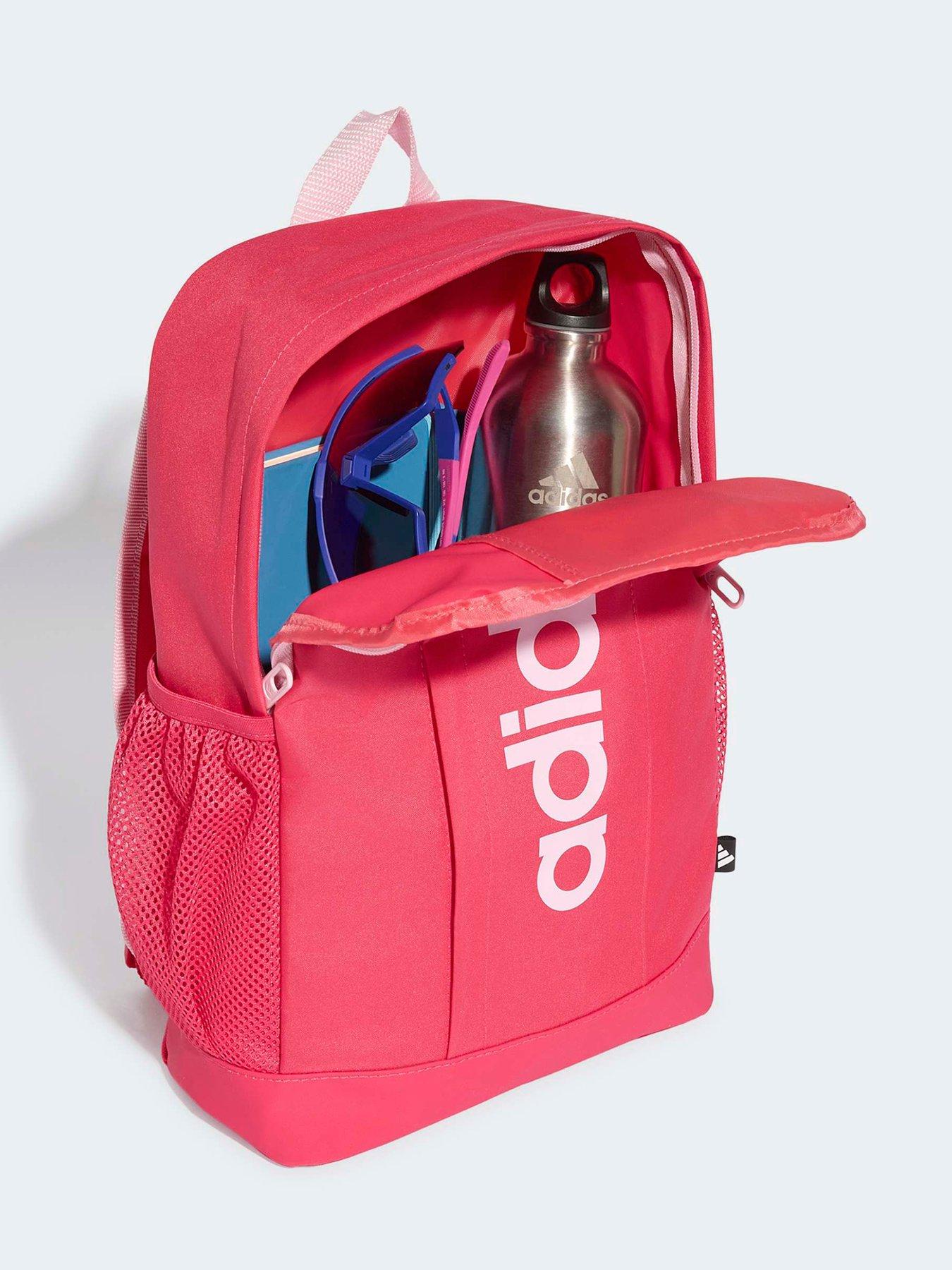Image 3 of 6 of adidas Sportswear Kids Linear Backpack - Pink