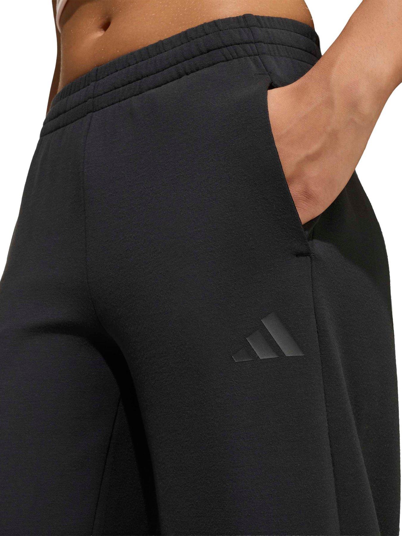 Image 4 of 5 of adidas Sportswear Junior Jogger Wide Leg Pant - Black