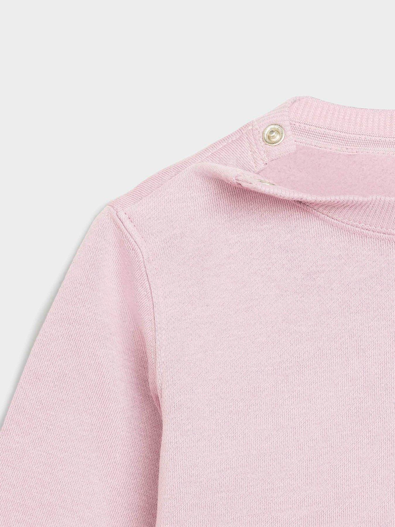 Image 4 of 6 of adidas Originals Girls Crew Pants Set - Pink