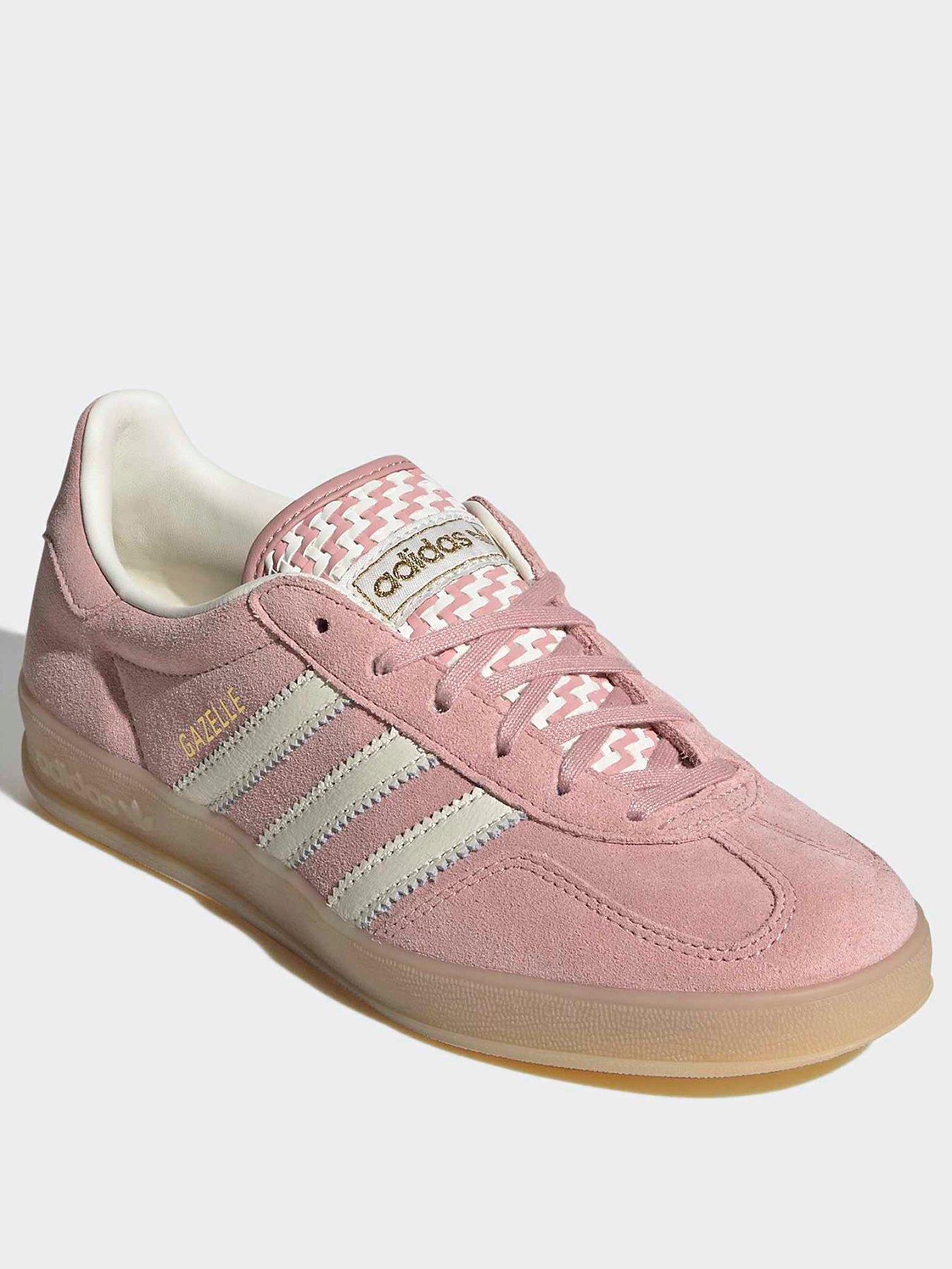 Image 2 of 7 of adidas Originals Womens Gazelle Indoor Trainers - Pink