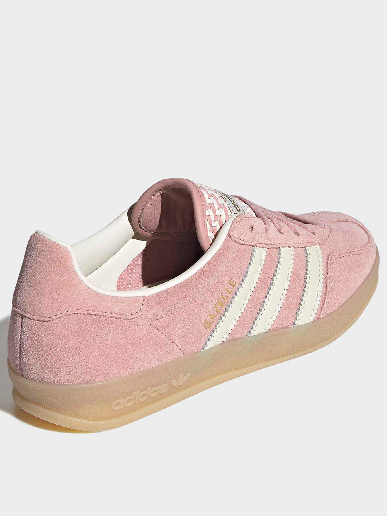Image 3 of 7 of adidas Originals Womens Gazelle Indoor Trainers - Pink