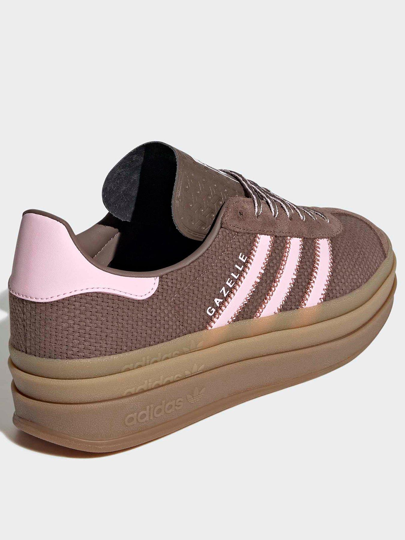 Image 3 of 7 of adidas Originals Womens Gazelle Bold Trainers - Brown