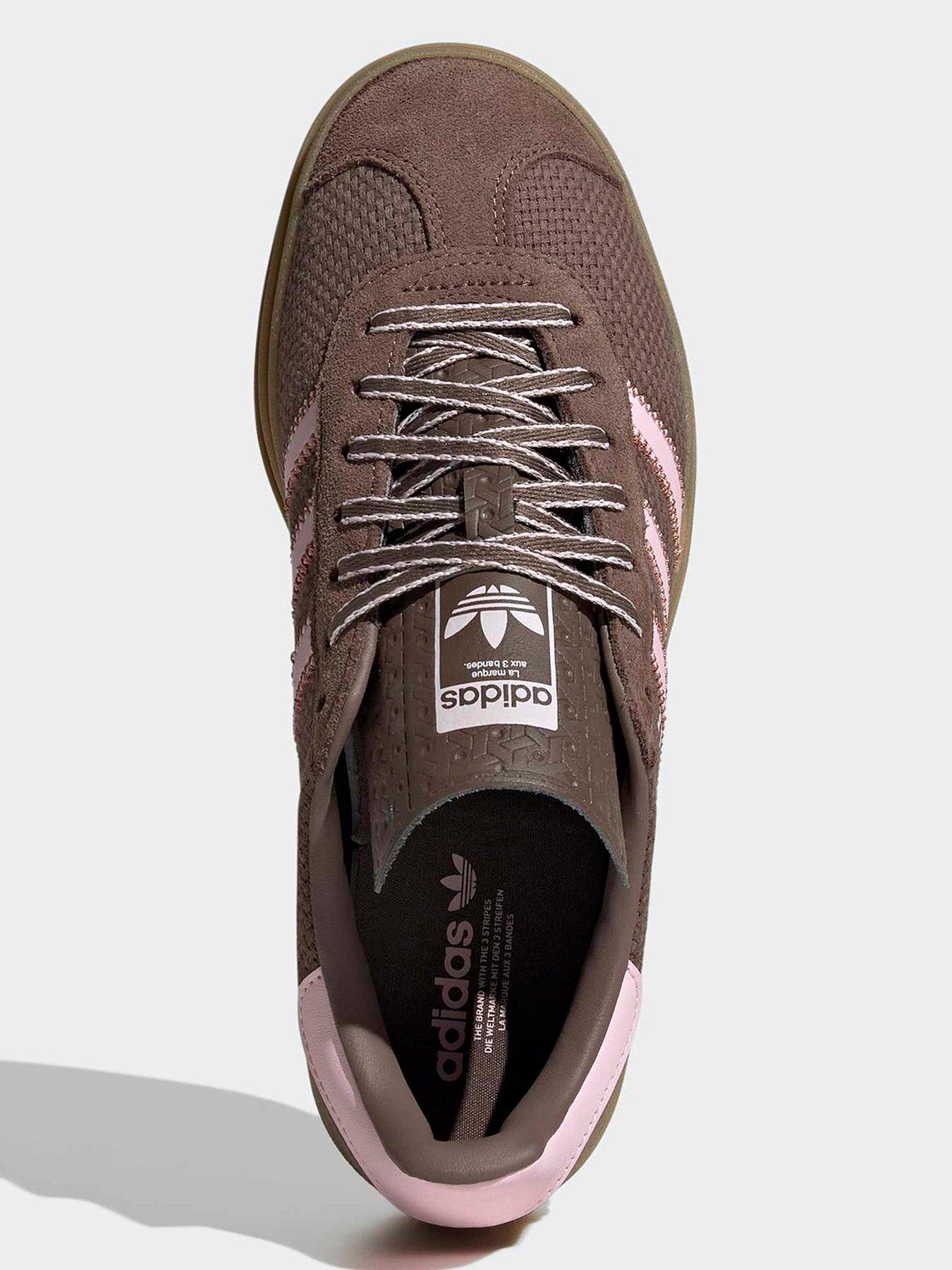 Image 4 of 7 of adidas Originals Womens Gazelle Bold Trainers - Brown