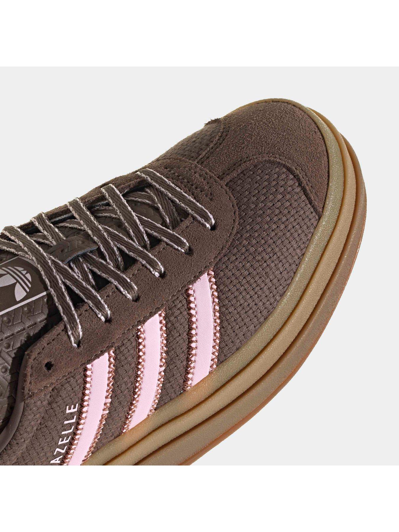 Image 6 of 7 of adidas Originals Womens Gazelle Bold Trainers - Brown