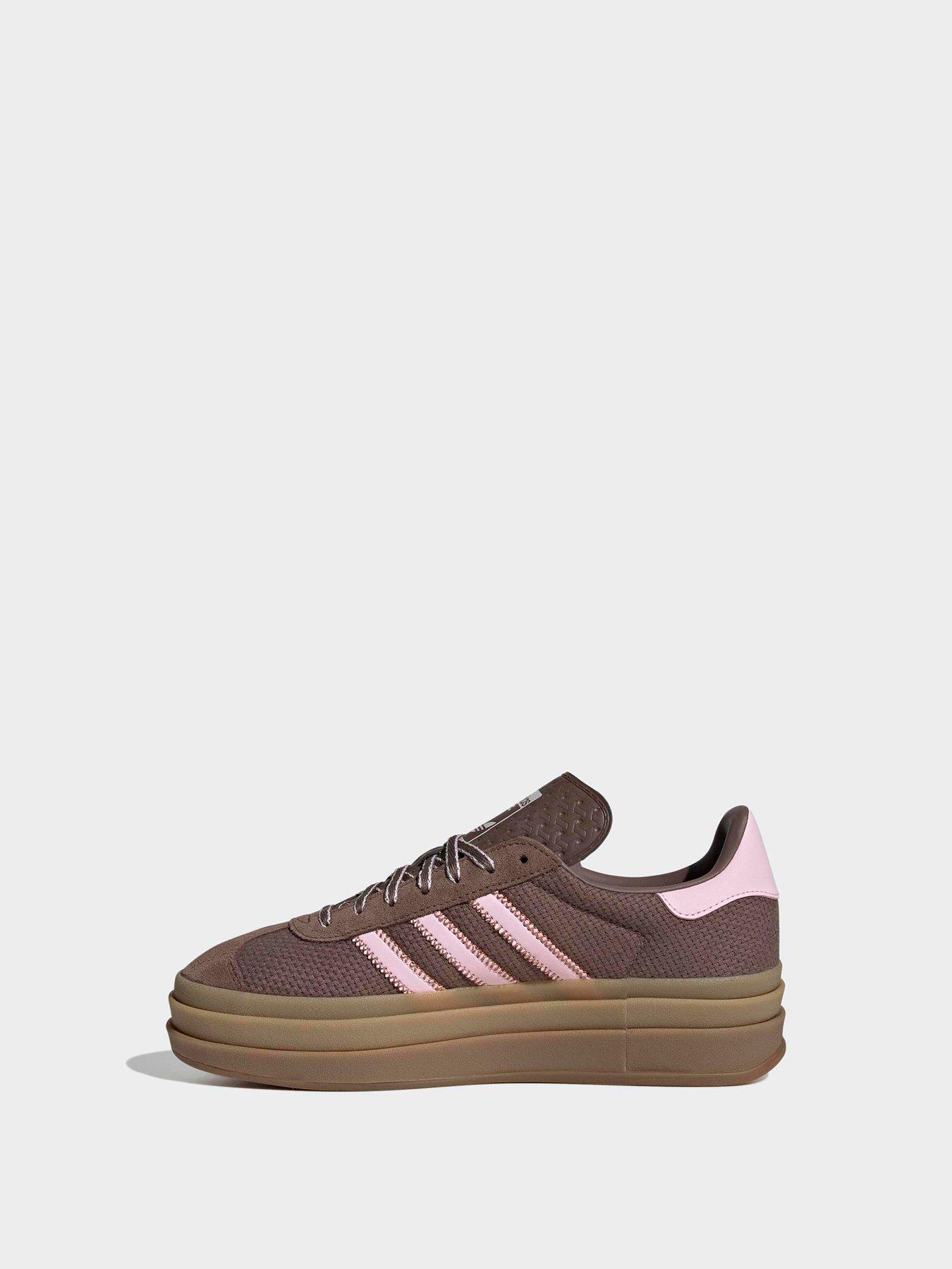 Image 7 of 7 of adidas Originals Womens Gazelle Bold Trainers - Brown