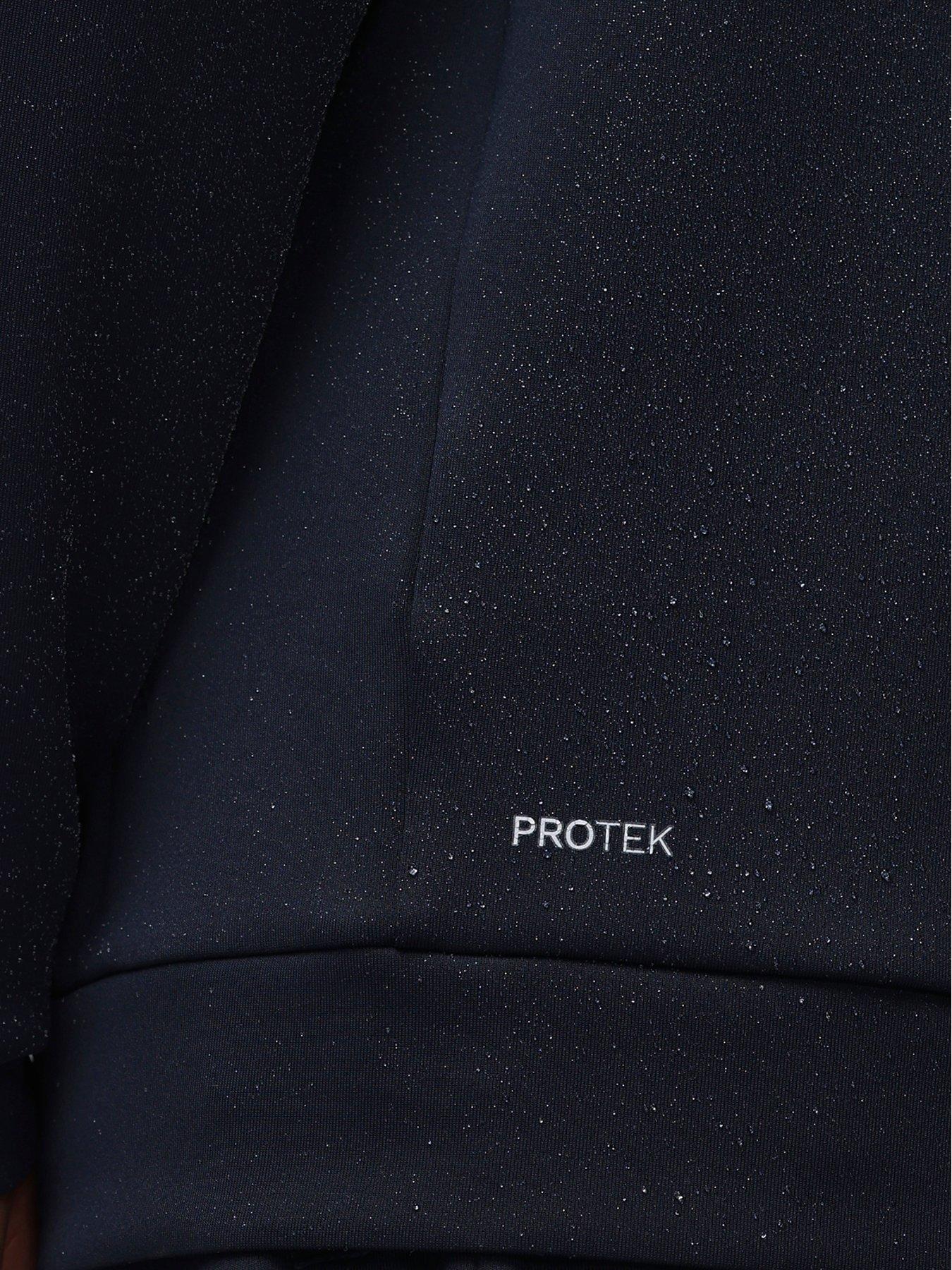 Image 5 of 6 of Castore Mens Training Flex Full Zip Stretch Hoodie - Navy