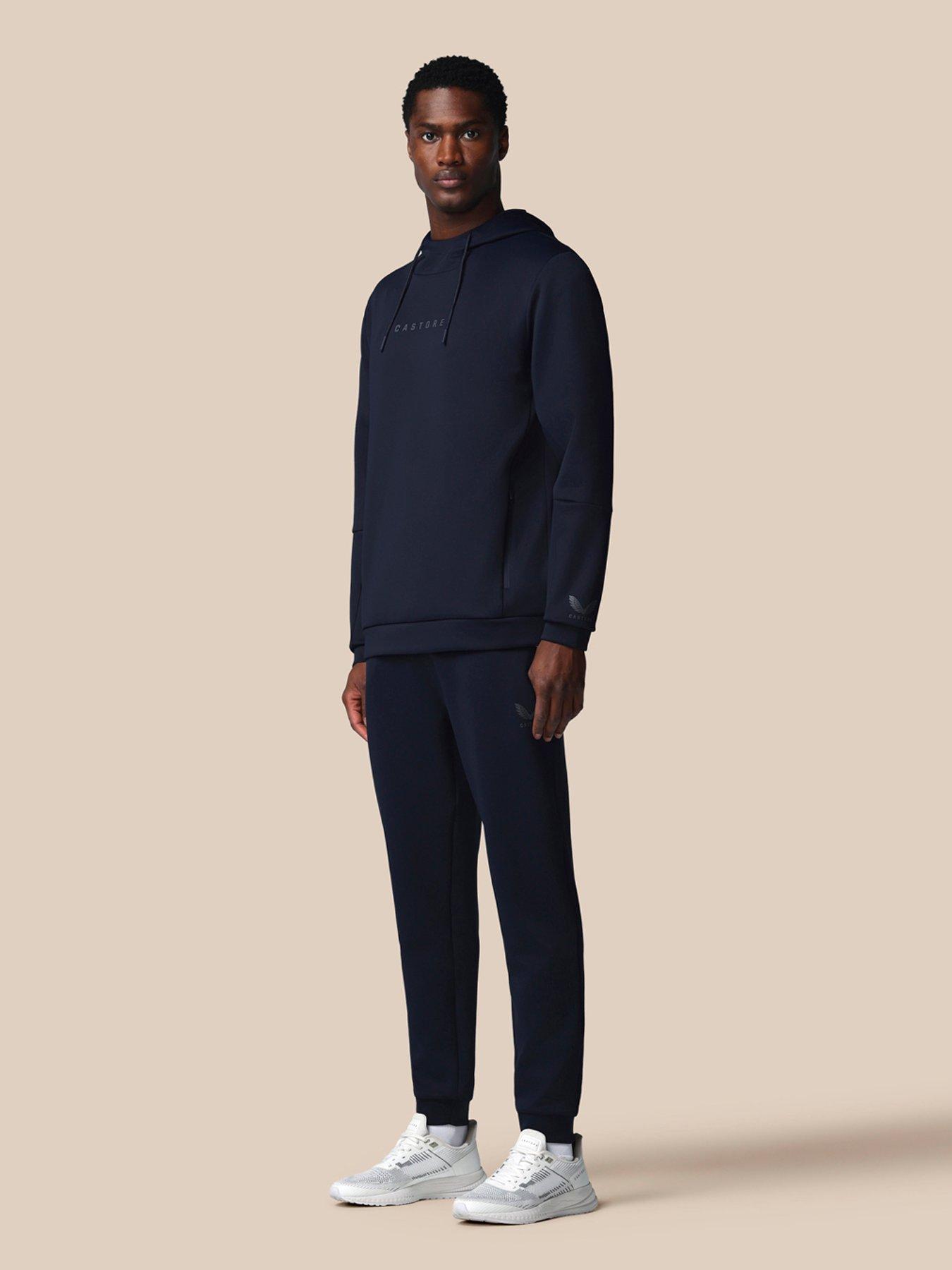 Image 3 of 7 of Castore Mens Training Flex Stretch Zip Pocket Joggers - Navy