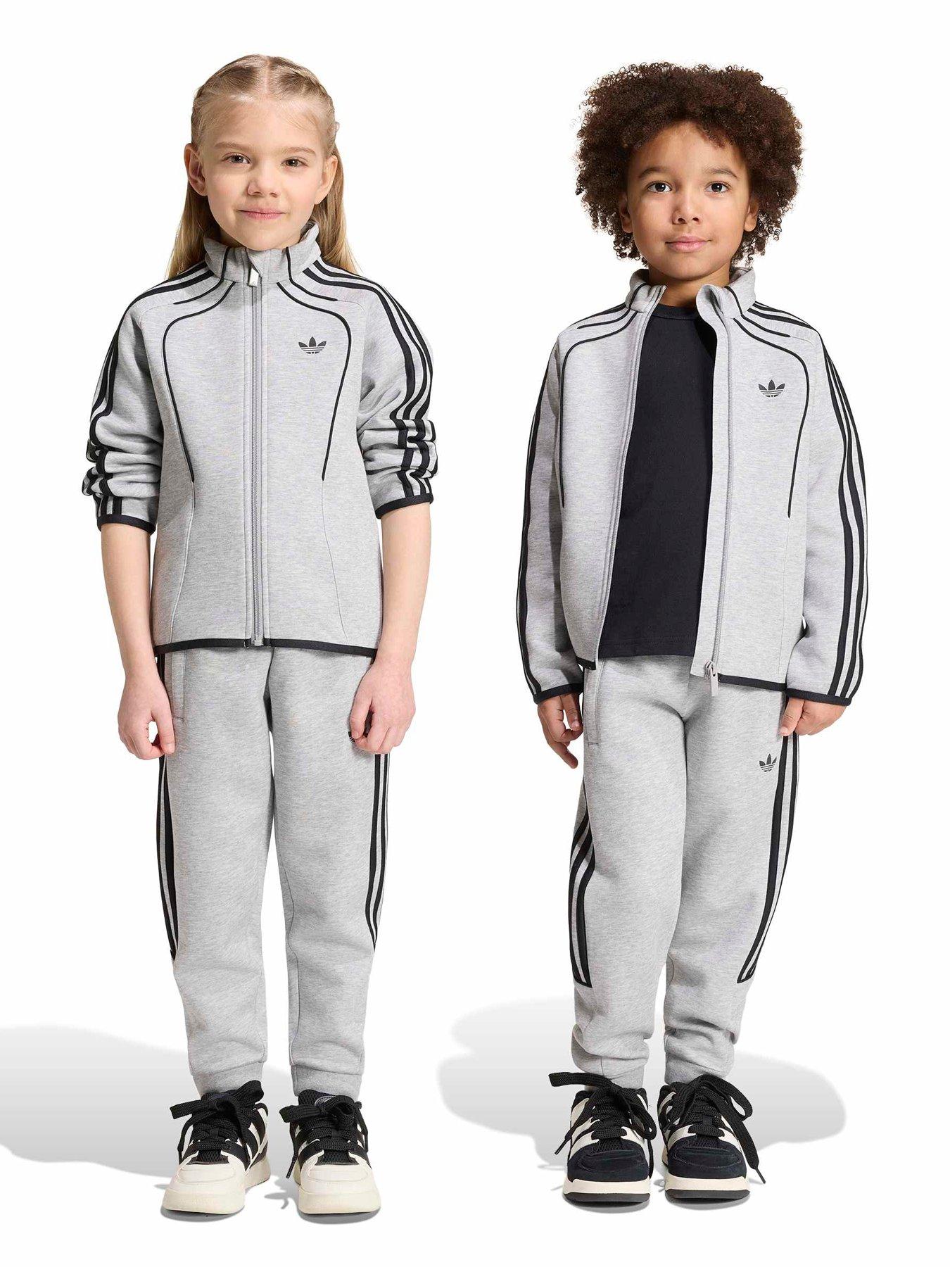 adidas Originals Unisex Kids Tracksuit - Grey