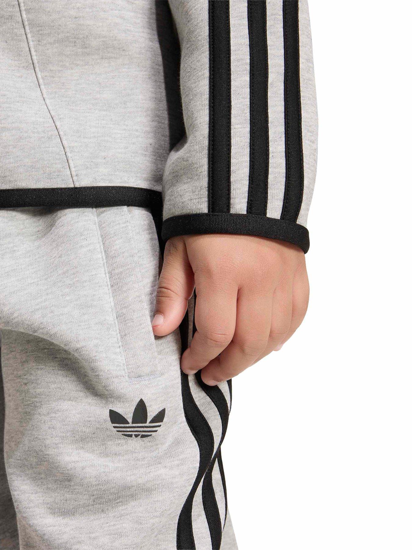 Image 5 of 5 of adidas Originals Unisex Kids Tracksuit - Grey