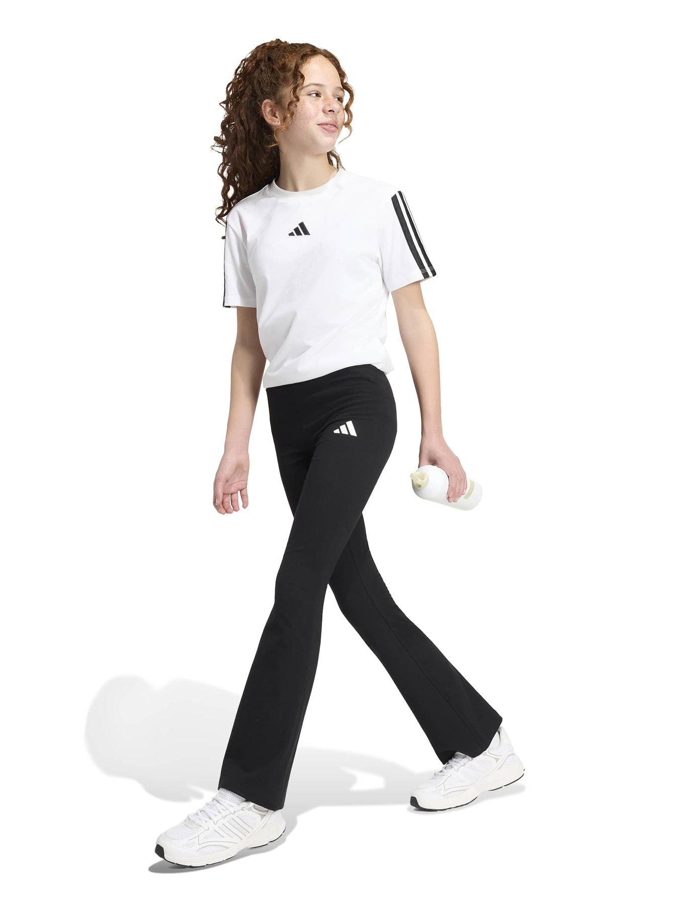 Image 3 of 5 of adidas Sportswear Junior Flare Legging - Black