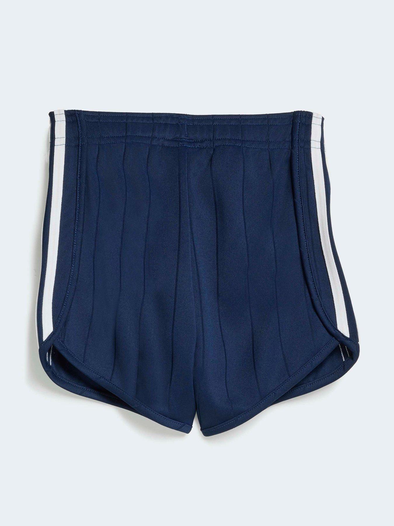 Image 3 of 6 of adidas Originals Infant Striped Short Set - Blue